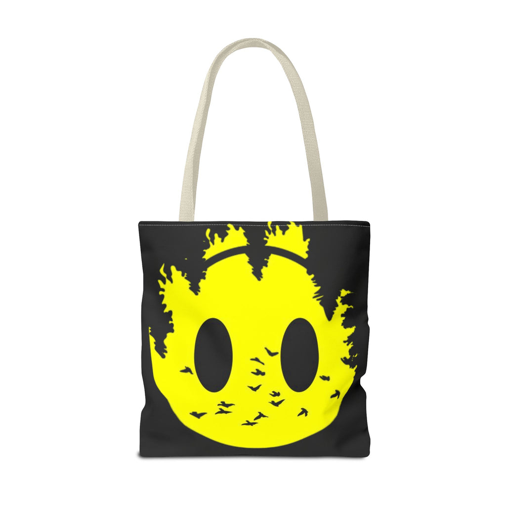 Tote Bag – Eco-Friendly, Reusable Shopping Bag, Smiley Nature Tote Bag – Eco-Friendly, Gift for Nature Lovers, Festival Tote, Casual Everyday Use
