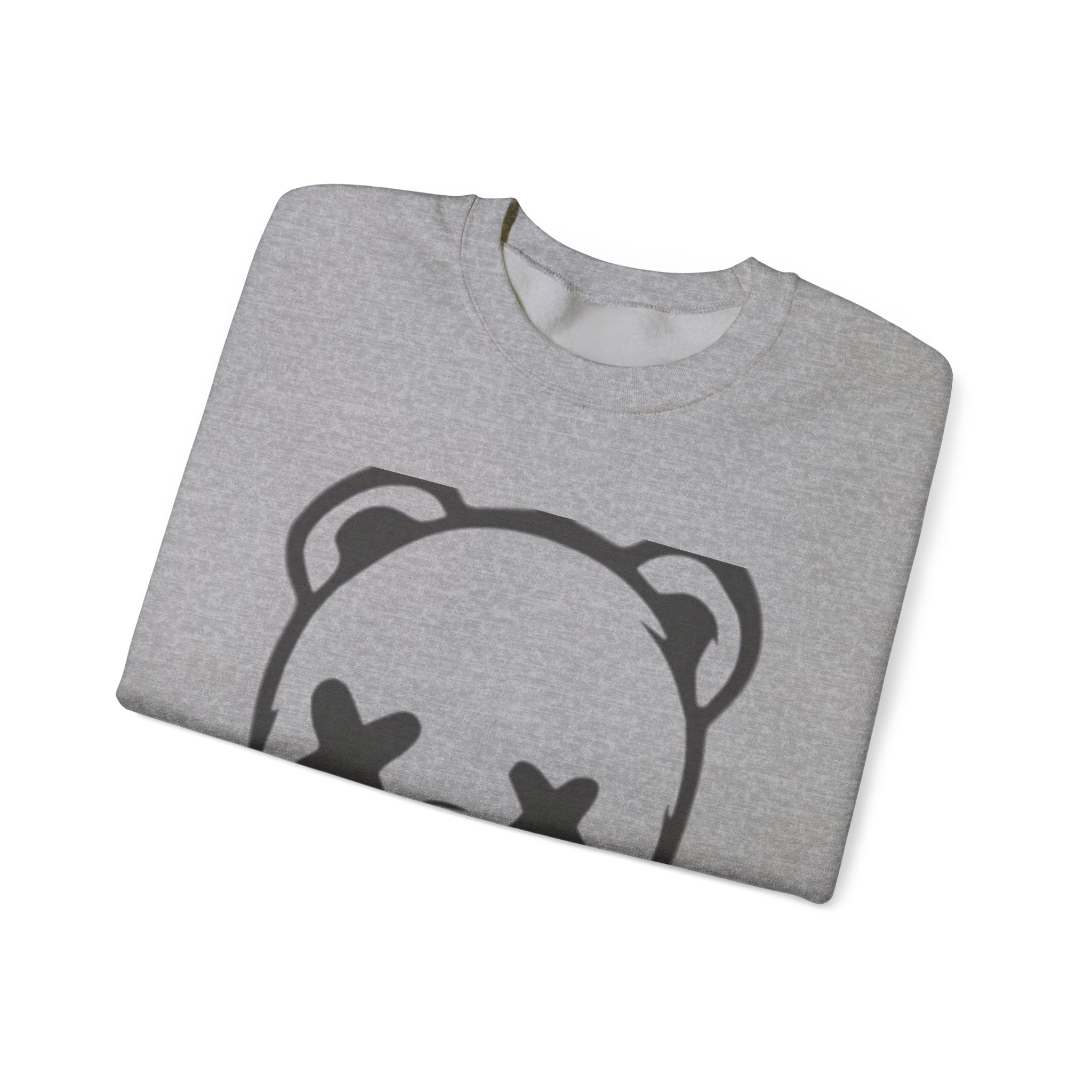 Sweatshirt, Drippy Bear Sweatshirt, Cozy Crewneck, Gift for Him/Her, Streetwear Style, Casual Lounge Wear, Perfect for Winter