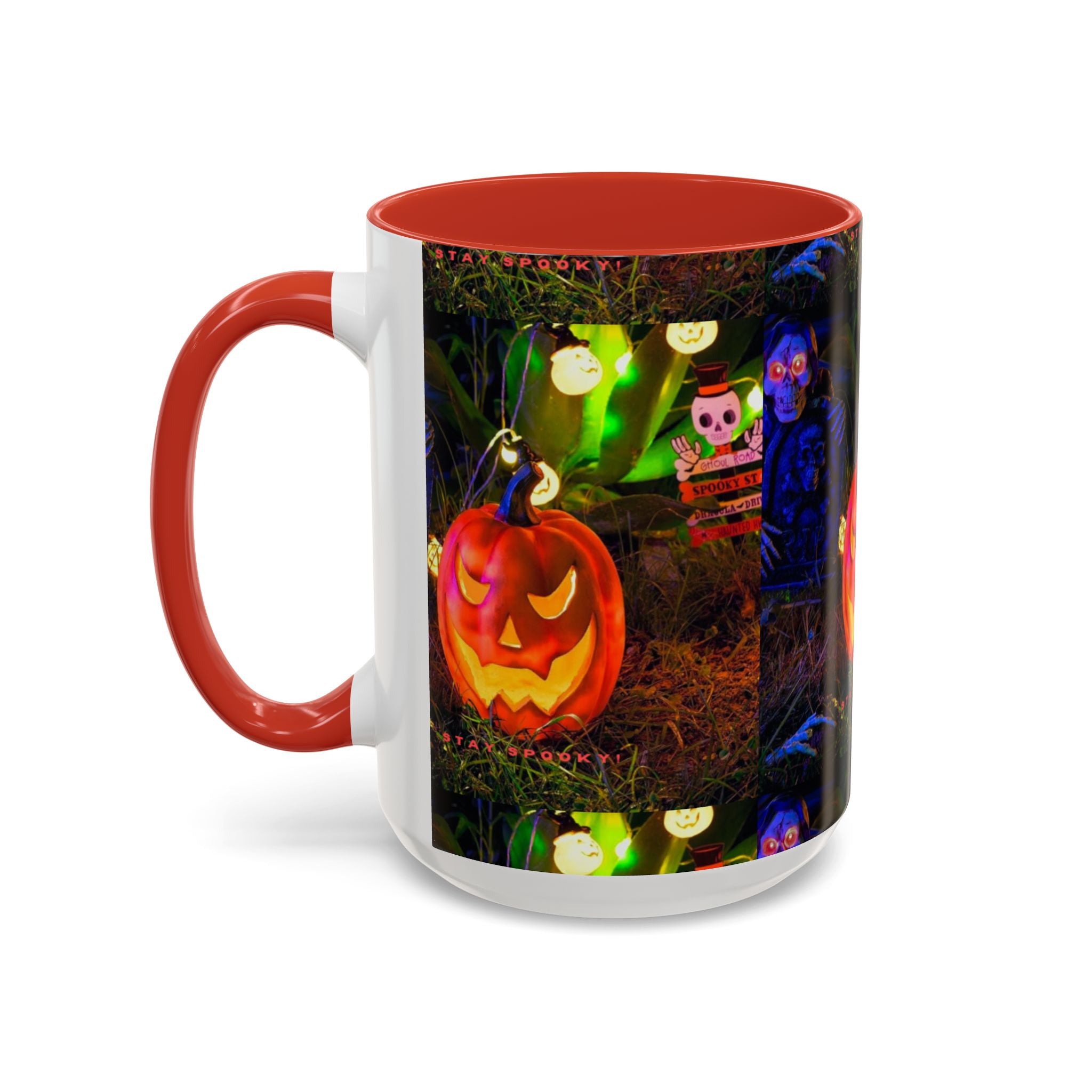 Mug - Spooky Halloween Accent Coffee Mug (11, 15oz)