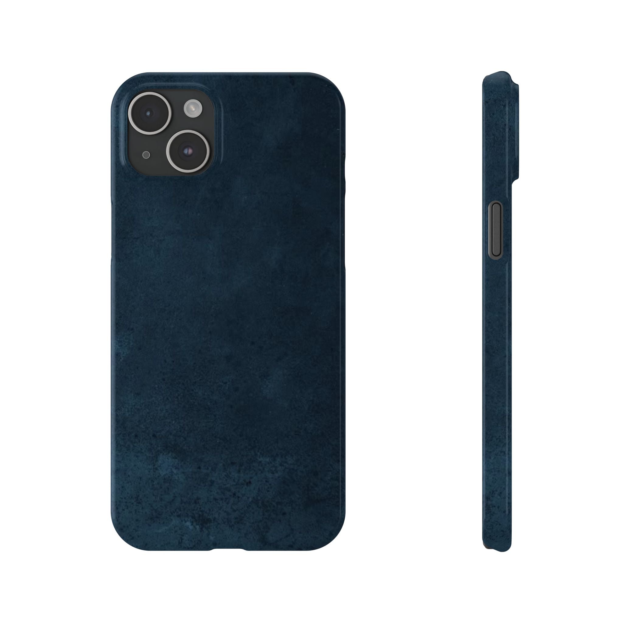 iPhone Cases, Elegant Navy Slim Phone Case | Minimalist Design, Gift for Her, Phone Accessories, Modern Decor, Trendy Tech Gear