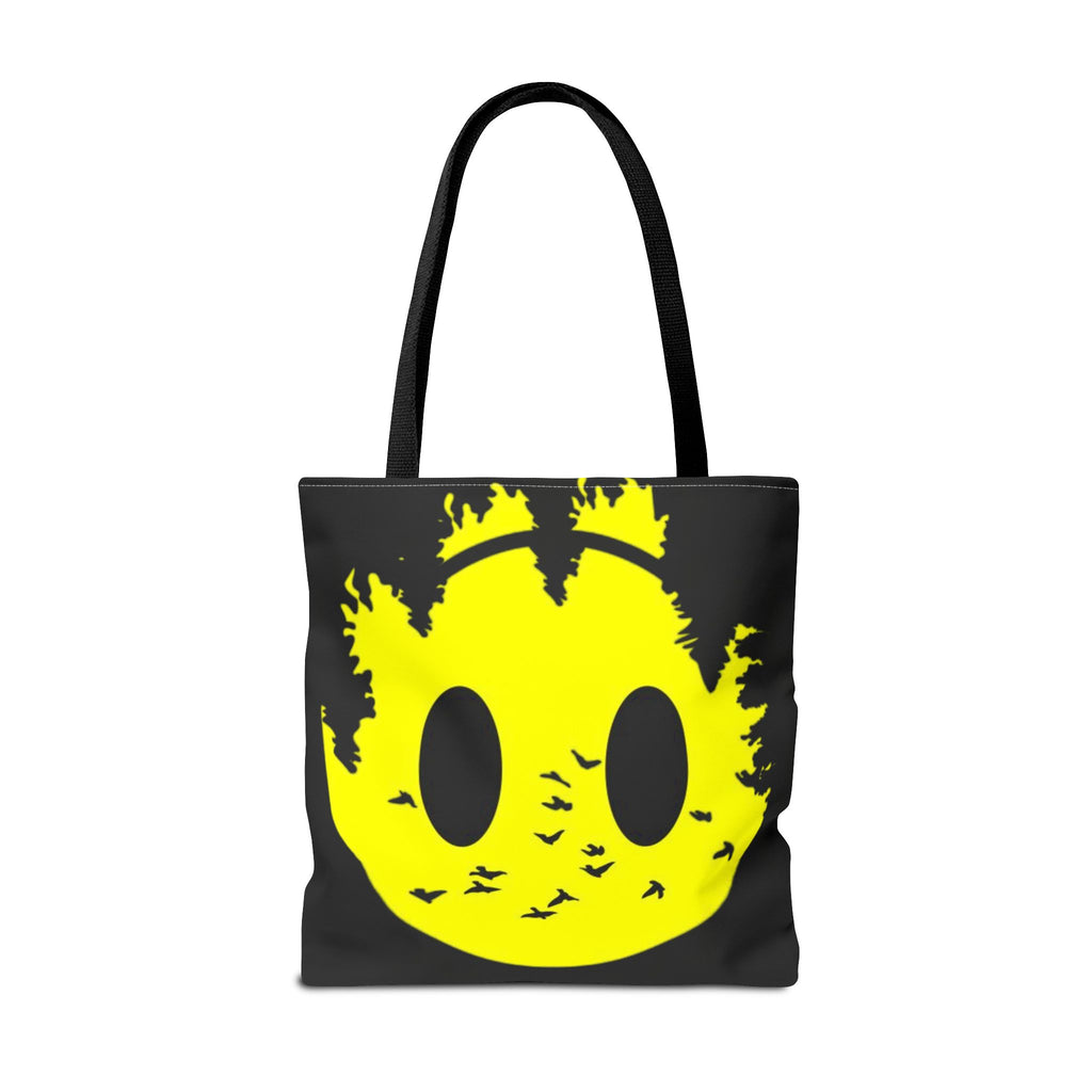 Tote Bag – Eco-Friendly, Reusable Shopping Bag, Smiley Nature Tote Bag – Eco-Friendly, Gift for Nature Lovers, Festival Tote, Casual Everyday Use