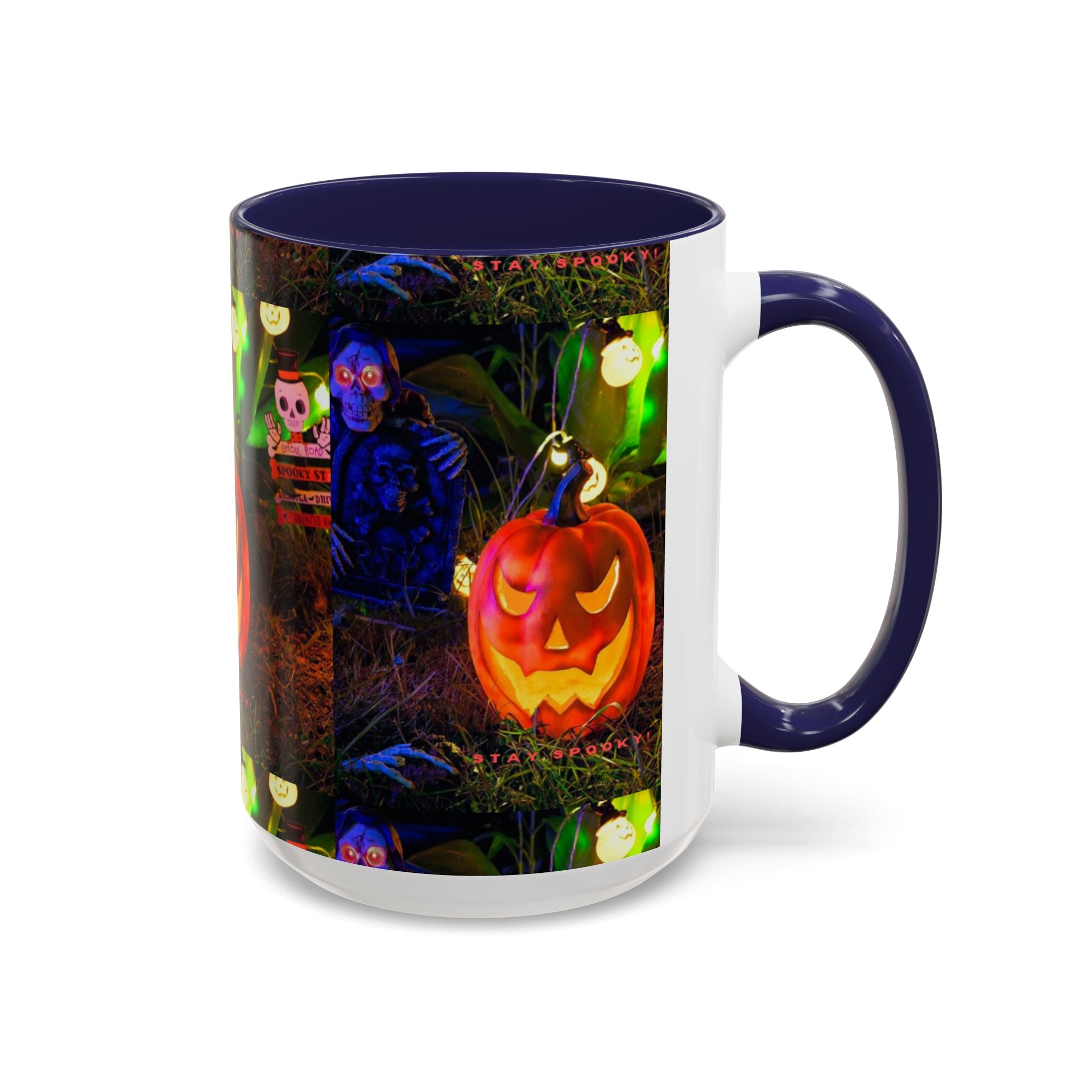 Halloween Accent Mug | Ghostly Decor & Spooky Drinkware