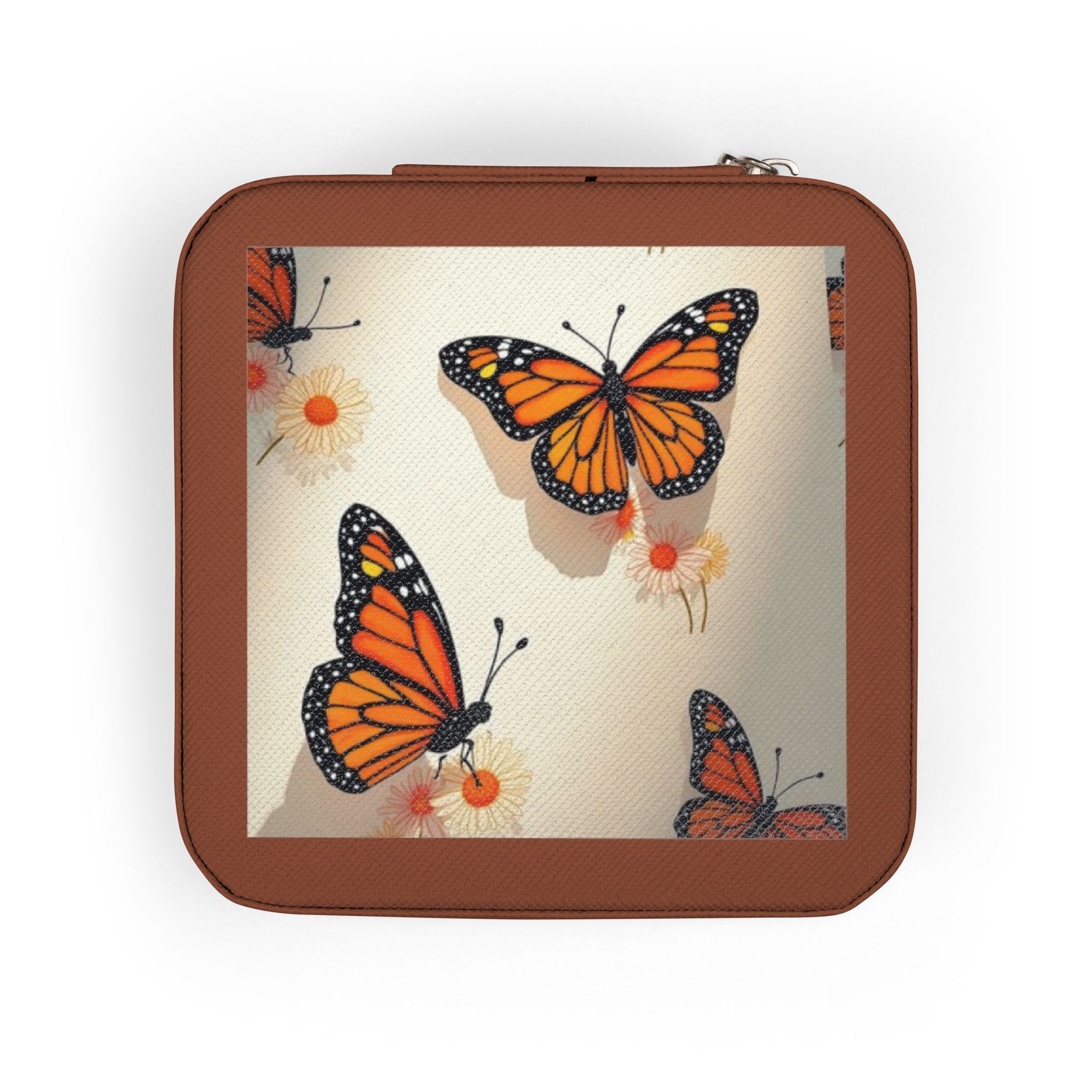 Jewelry Travel Case | Elegant Organizer for Women, Gift for Her, Travel Jewelry Box, Wedding, Birthday, Anniversary, Butterfly Jewelry Travel Case