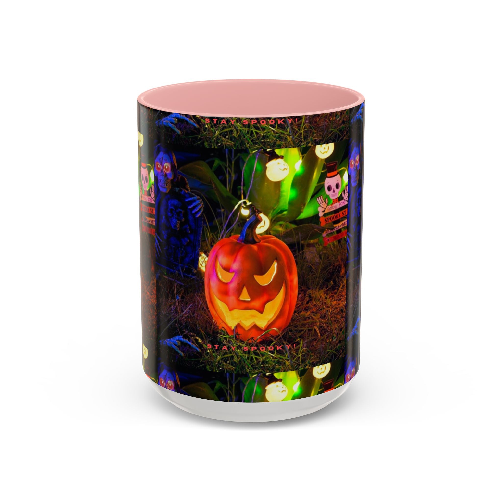 Halloween Accent Mug | Ghostly Decor & Spooky Drinkware
