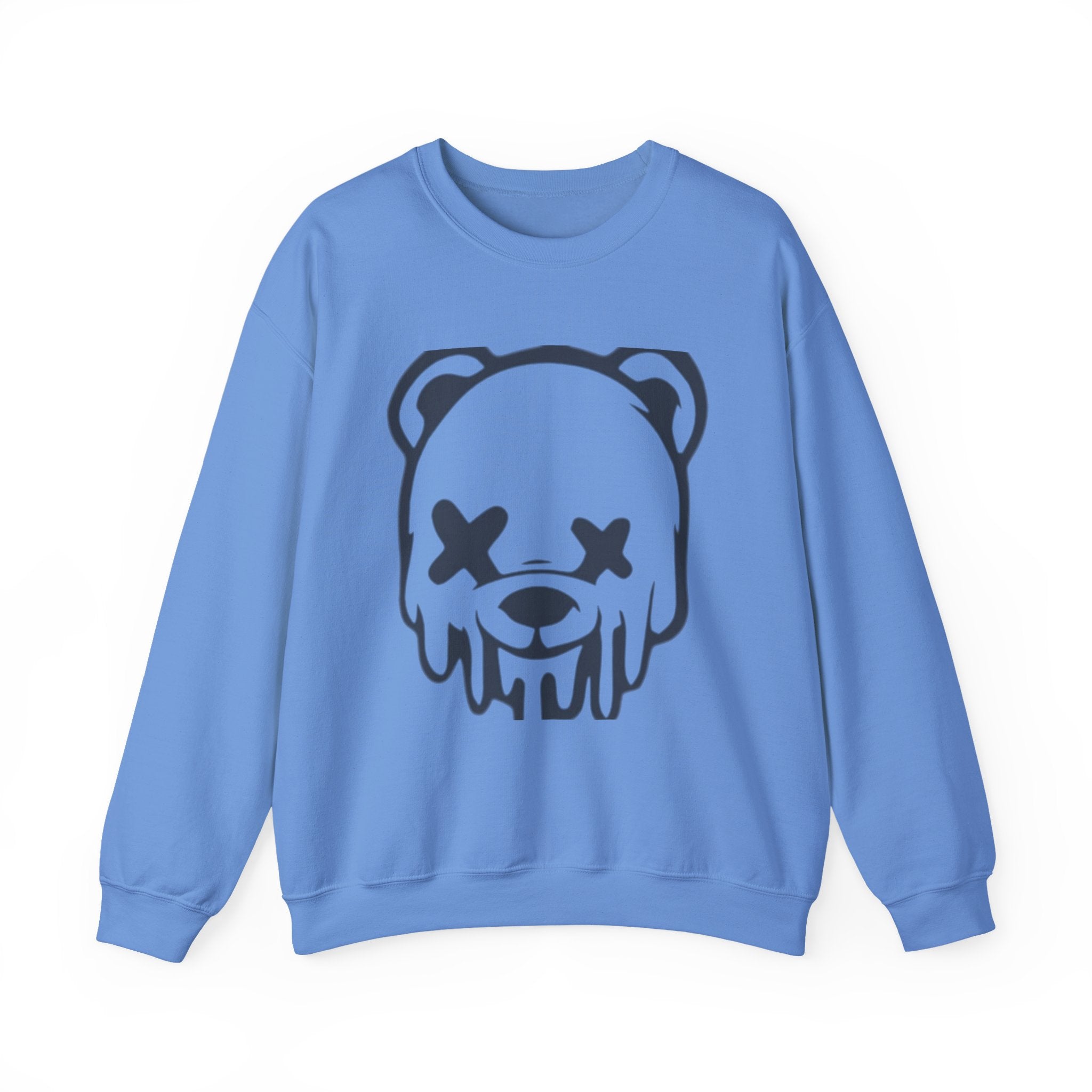 Sweatshirt, Drippy Bear Sweatshirt, Cozy Crewneck, Gift for Him/Her, Streetwear Style, Casual Lounge Wear, Perfect for Winter