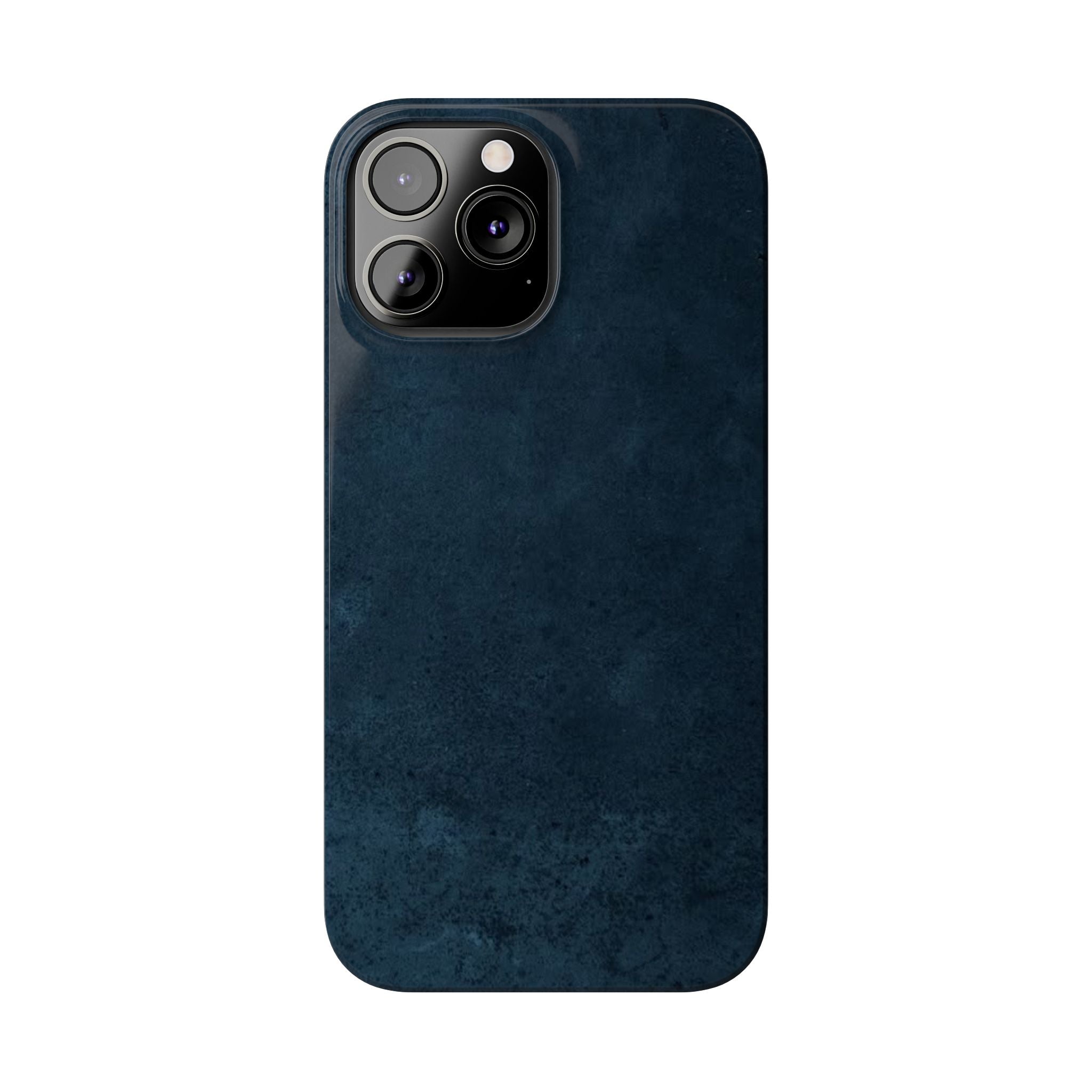 iPhone Cases, Elegant Navy Slim Phone Case | Minimalist Design, Gift for Her, Phone Accessories, Modern Decor, Trendy Tech Gear