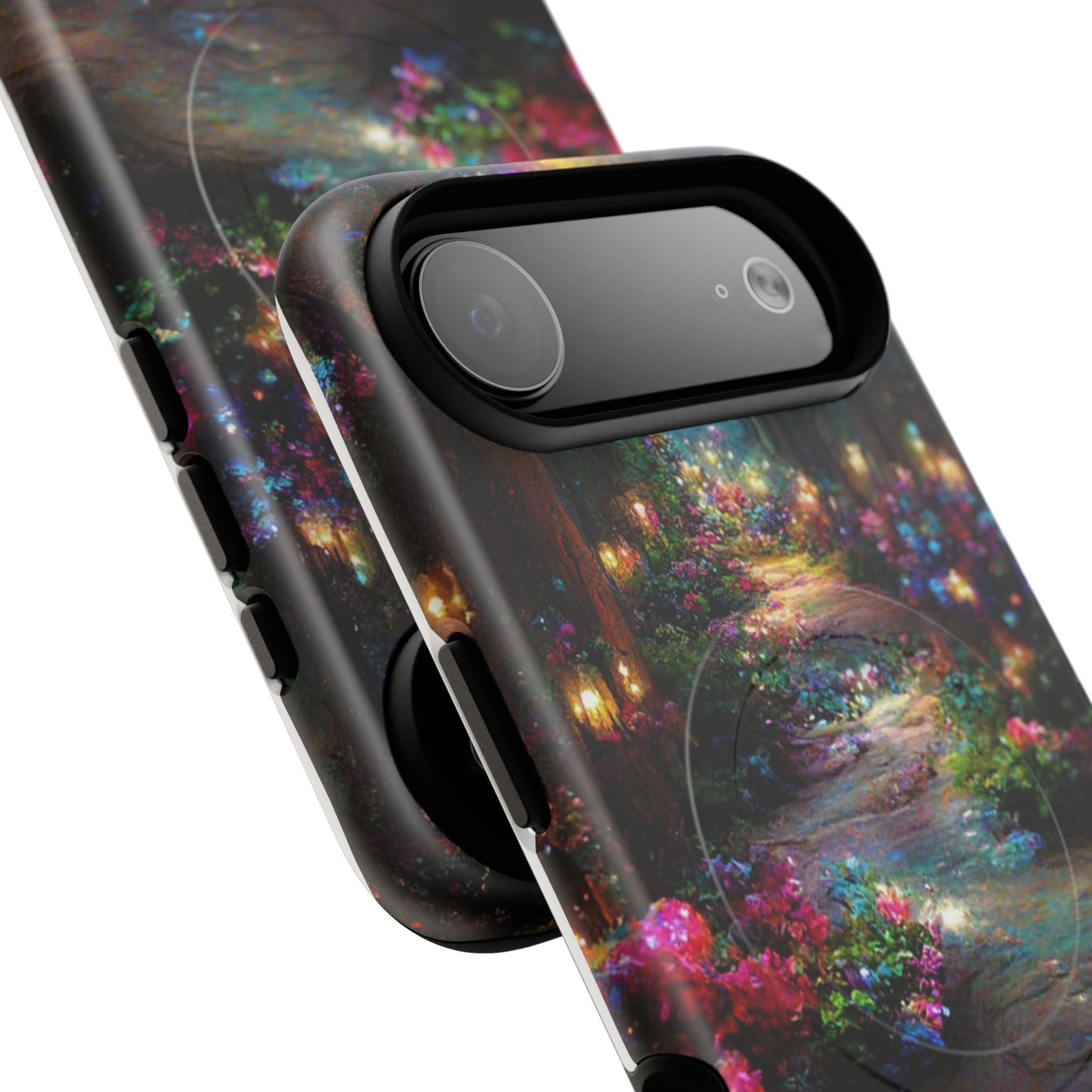 iPhone 17 Cases, iPhone 16 Cases, Magical Floral Phone Cases, Tough Cases for Protection, Gift for Nature Lovers, Unique Phone Accessories, Vibrant Floral Designs