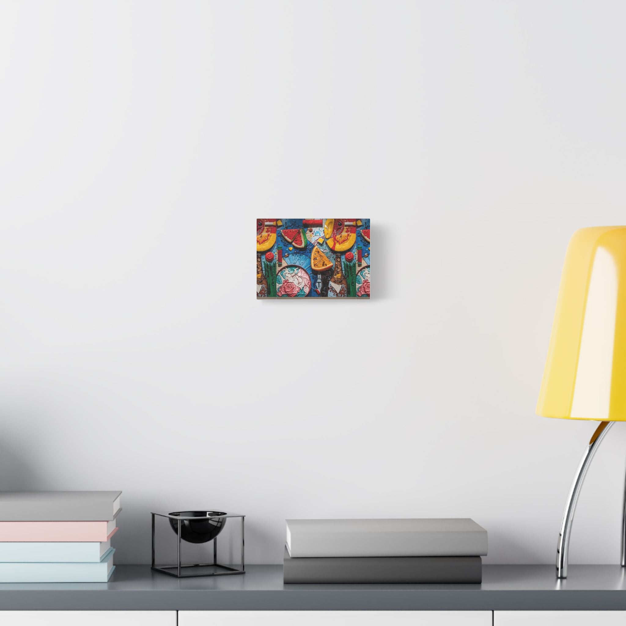 Canvas art, Vibrant Stretched Canvas Art, Colorful Wall Decor, Home Art, Gift for Art Lovers, Modern Artwork, Summer Vibes