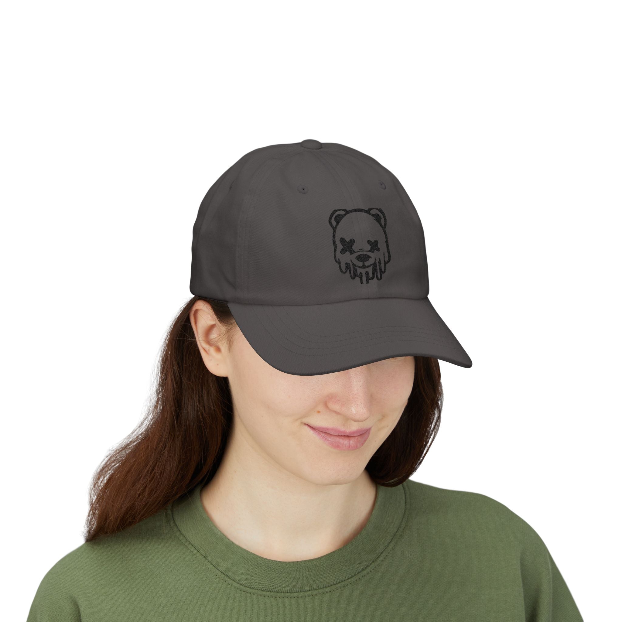 Dad Cap |Dripping Panda Classic Dad Cap, Casual Style Hat, Unisex Cap, Gift for Dads, Trendy Headwear, Summer Fashion Accessory