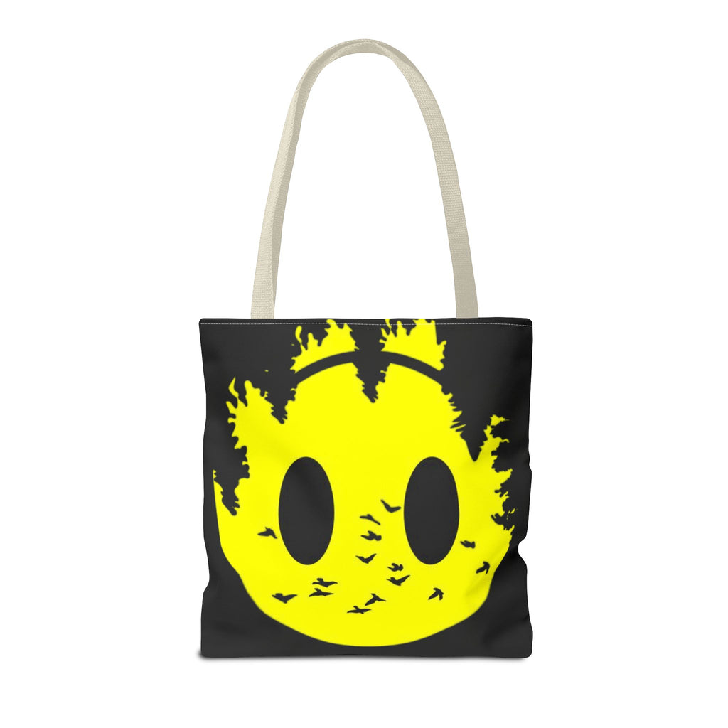 Tote Bag – Eco-Friendly, Reusable Shopping Bag, Smiley Nature Tote Bag – Eco-Friendly, Gift for Nature Lovers, Festival Tote, Casual Everyday Use