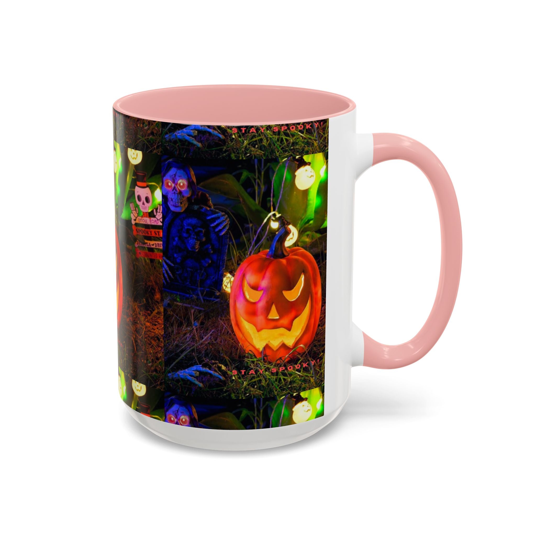 Halloween Accent Mug | Ghostly Decor & Spooky Drinkware