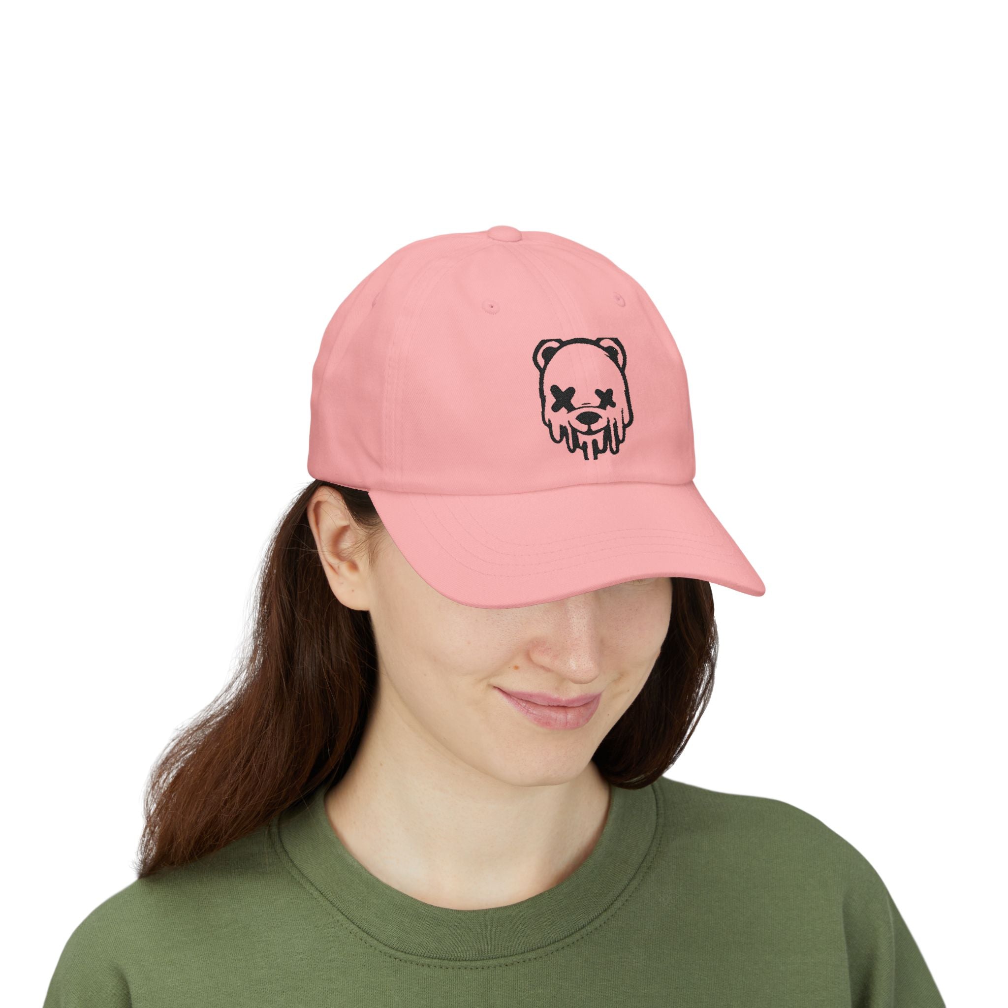 Dad Cap |Dripping Panda Classic Dad Cap, Casual Style Hat, Unisex Cap, Gift for Dads, Trendy Headwear, Summer Fashion Accessory