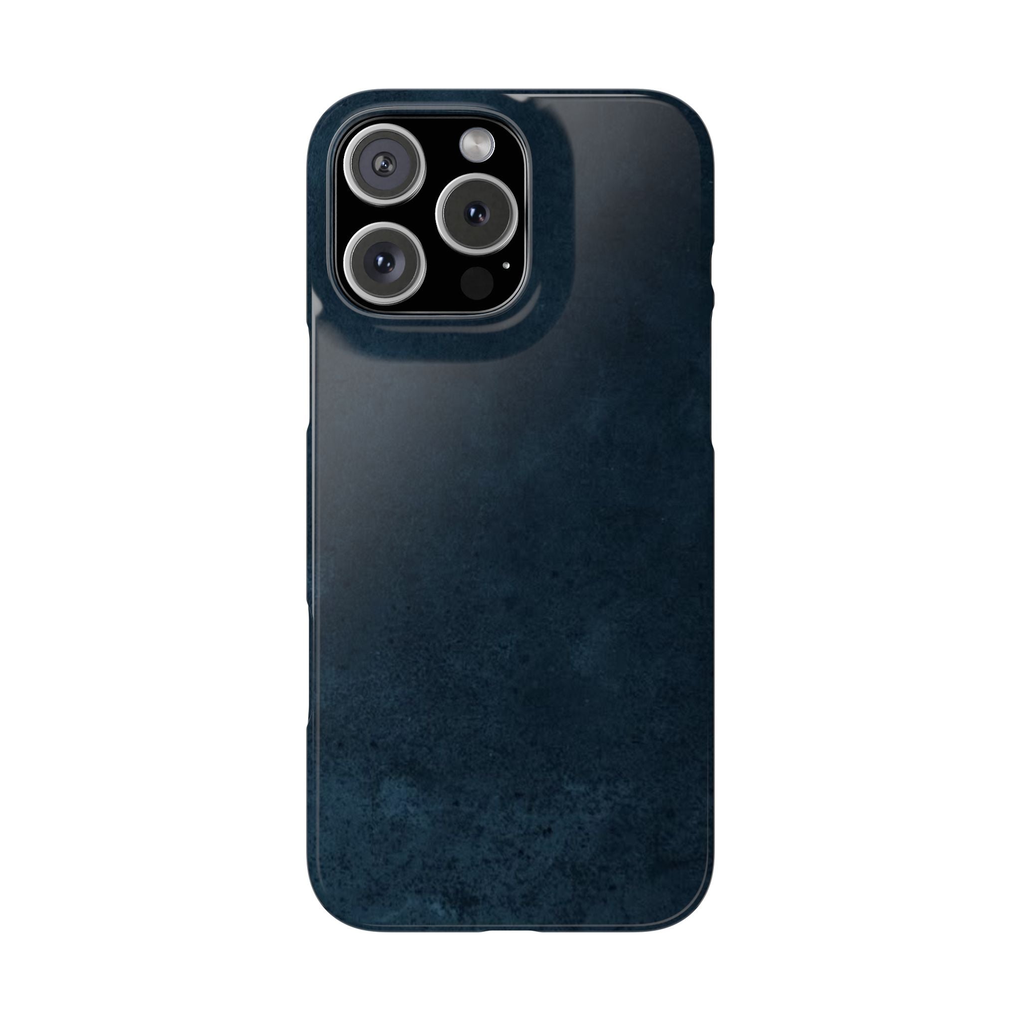 iPhone Cases, Elegant Navy Slim Phone Case | Minimalist Design, Gift for Her, Phone Accessories, Modern Decor, Trendy Tech Gear
