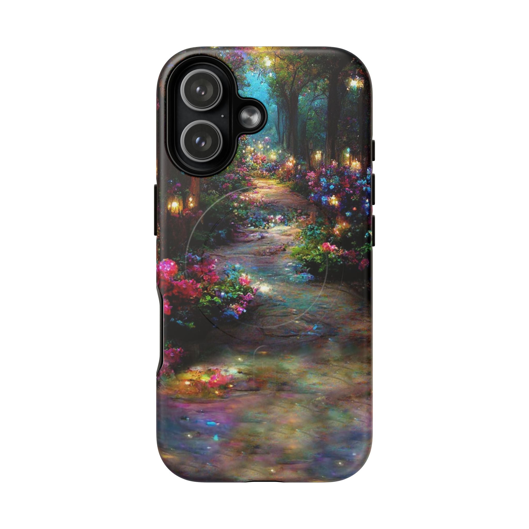 iPhone 17 Cases, iPhone 16 Cases, Magical Floral Phone Cases, Tough Cases for Protection, Gift for Nature Lovers, Unique Phone Accessories, Vibrant Floral Designs
