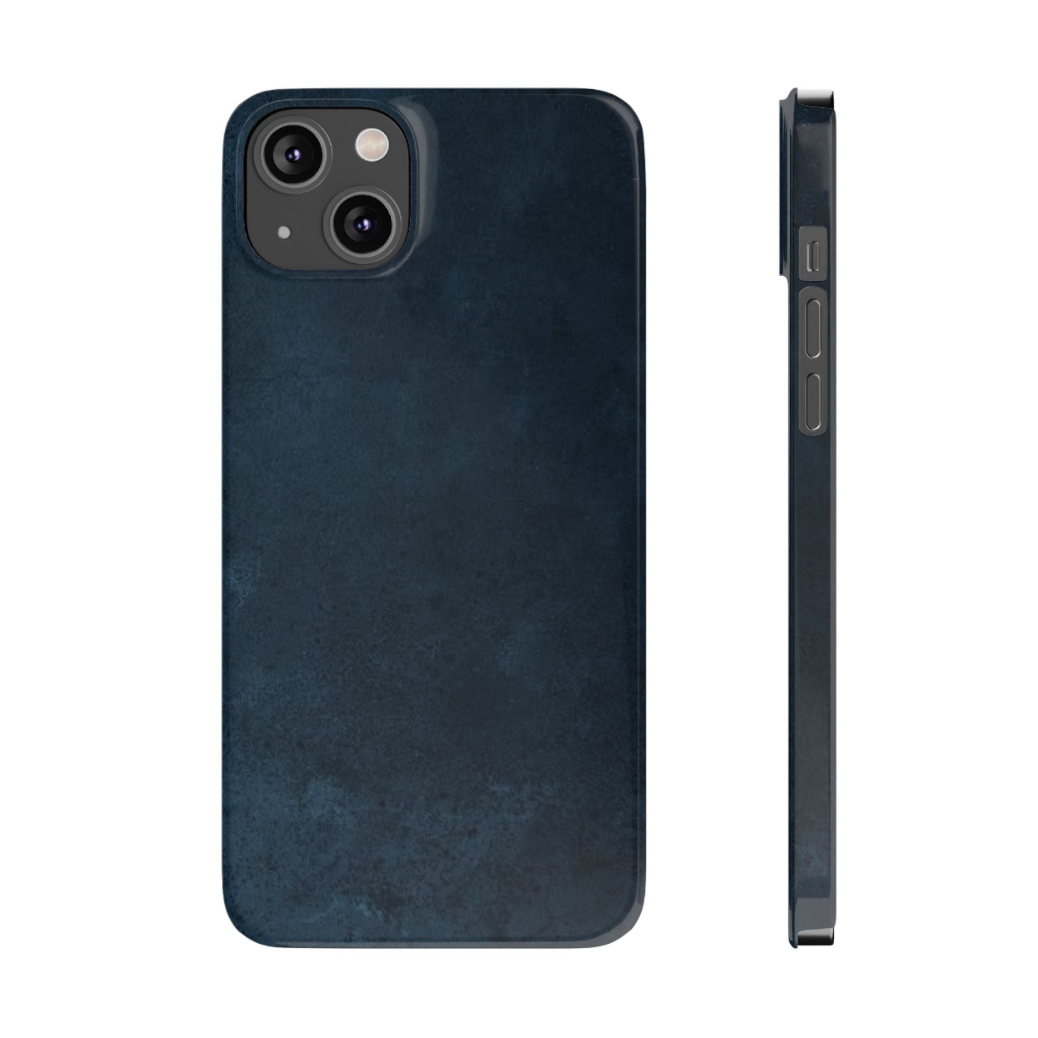 iPhone Cases, Elegant Navy Slim Phone Case | Minimalist Design, Gift for Her, Phone Accessories, Modern Decor, Trendy Tech Gear