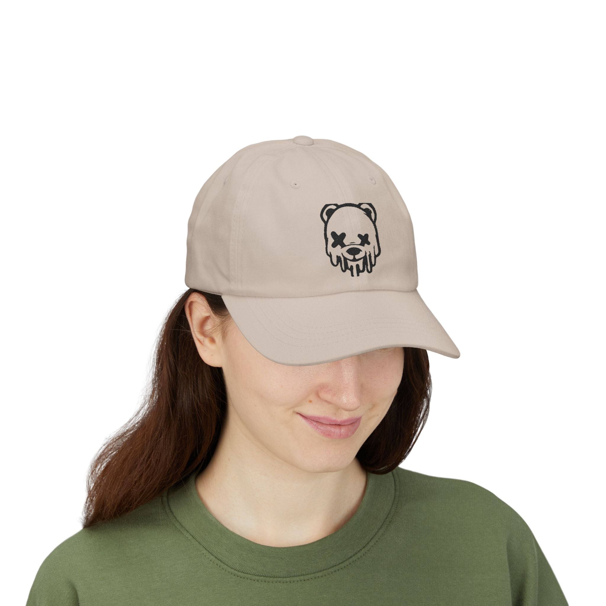 Dad Cap |Dripping Panda Classic Dad Cap, Casual Style Hat, Unisex Cap, Gift for Dads, Trendy Headwear, Summer Fashion Accessory