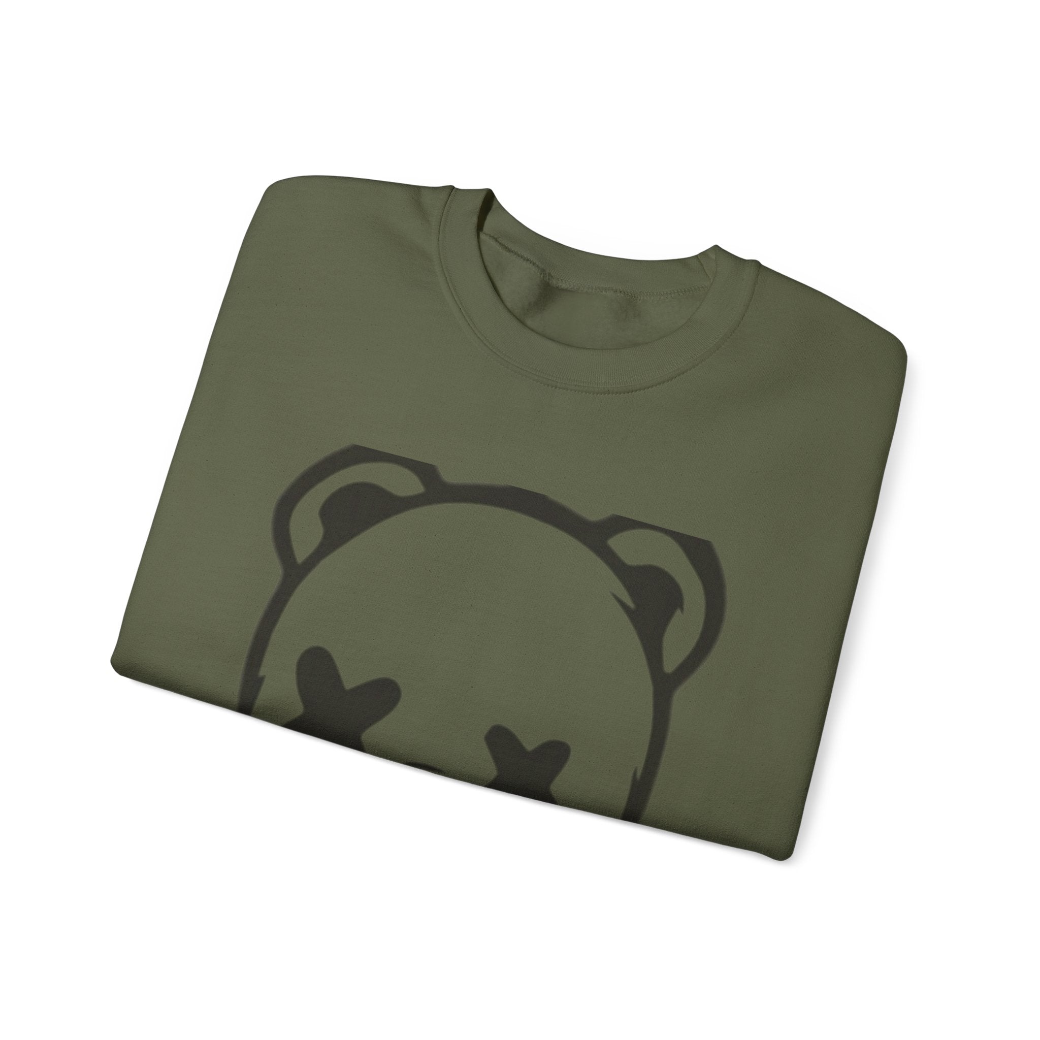 Sweatshirt, Drippy Bear Sweatshirt, Cozy Crewneck, Gift for Him/Her, Streetwear Style, Casual Lounge Wear, Perfect for Winter