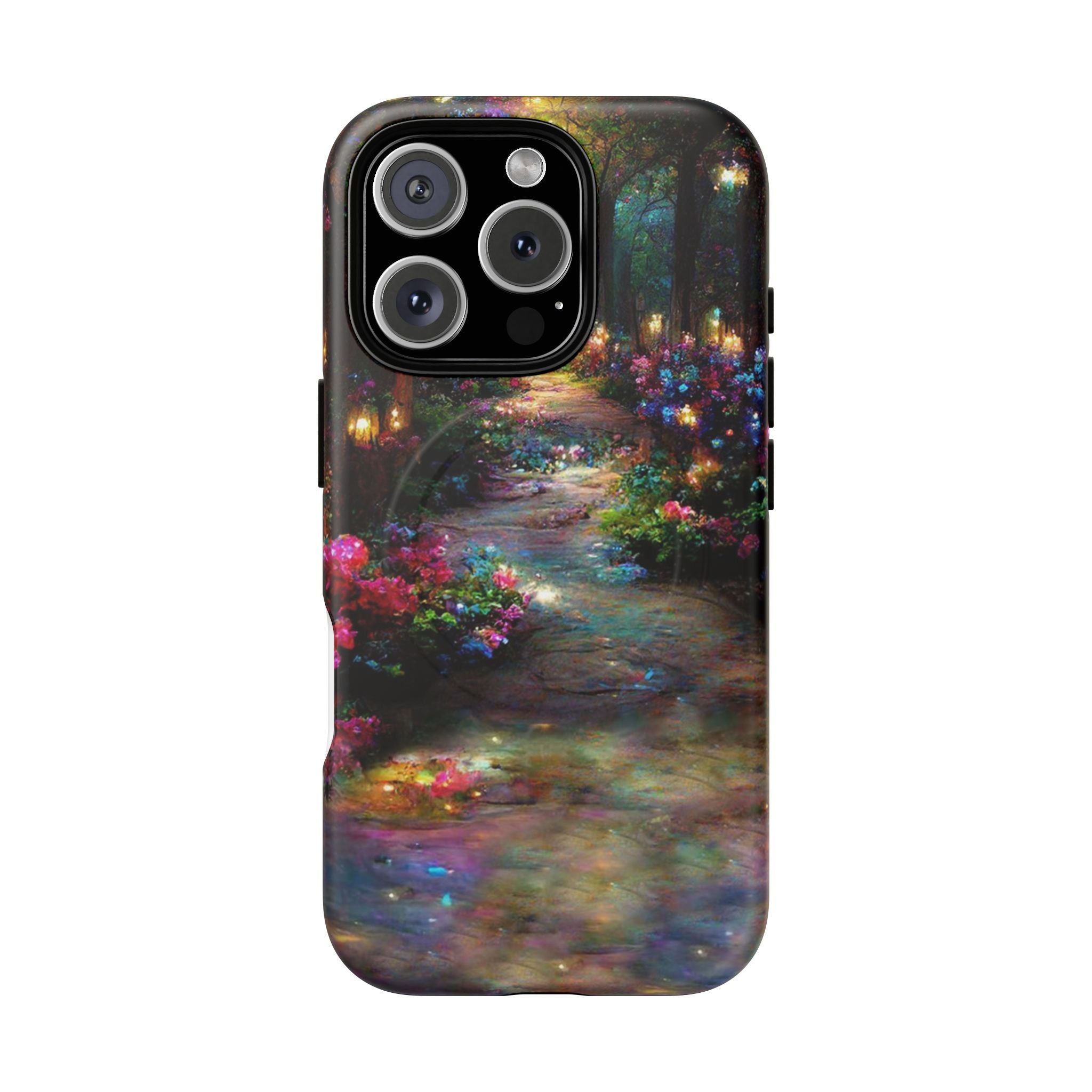 iPhone 17 Cases, iPhone 16 Cases, Magical Floral Phone Cases, Tough Cases for Protection, Gift for Nature Lovers, Unique Phone Accessories, Vibrant Floral Designs