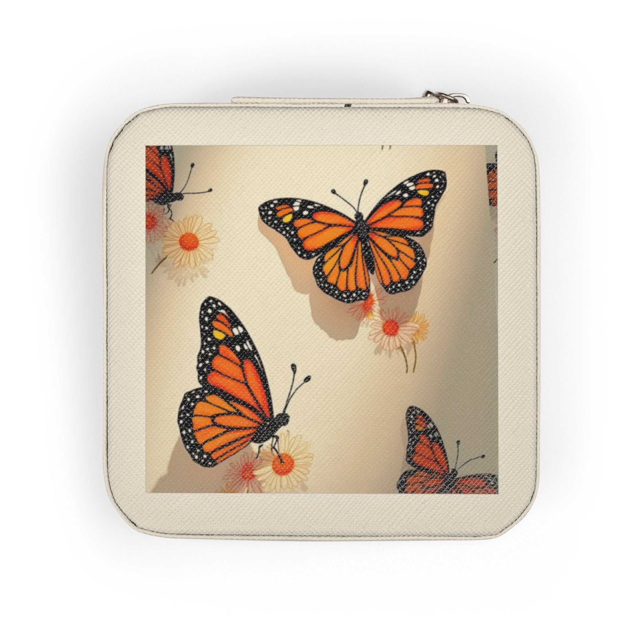 Jewelry Travel Case | Elegant Organizer for Women, Gift for Her, Travel Jewelry Box, Wedding, Birthday, Anniversary, Butterfly Jewelry Travel Case