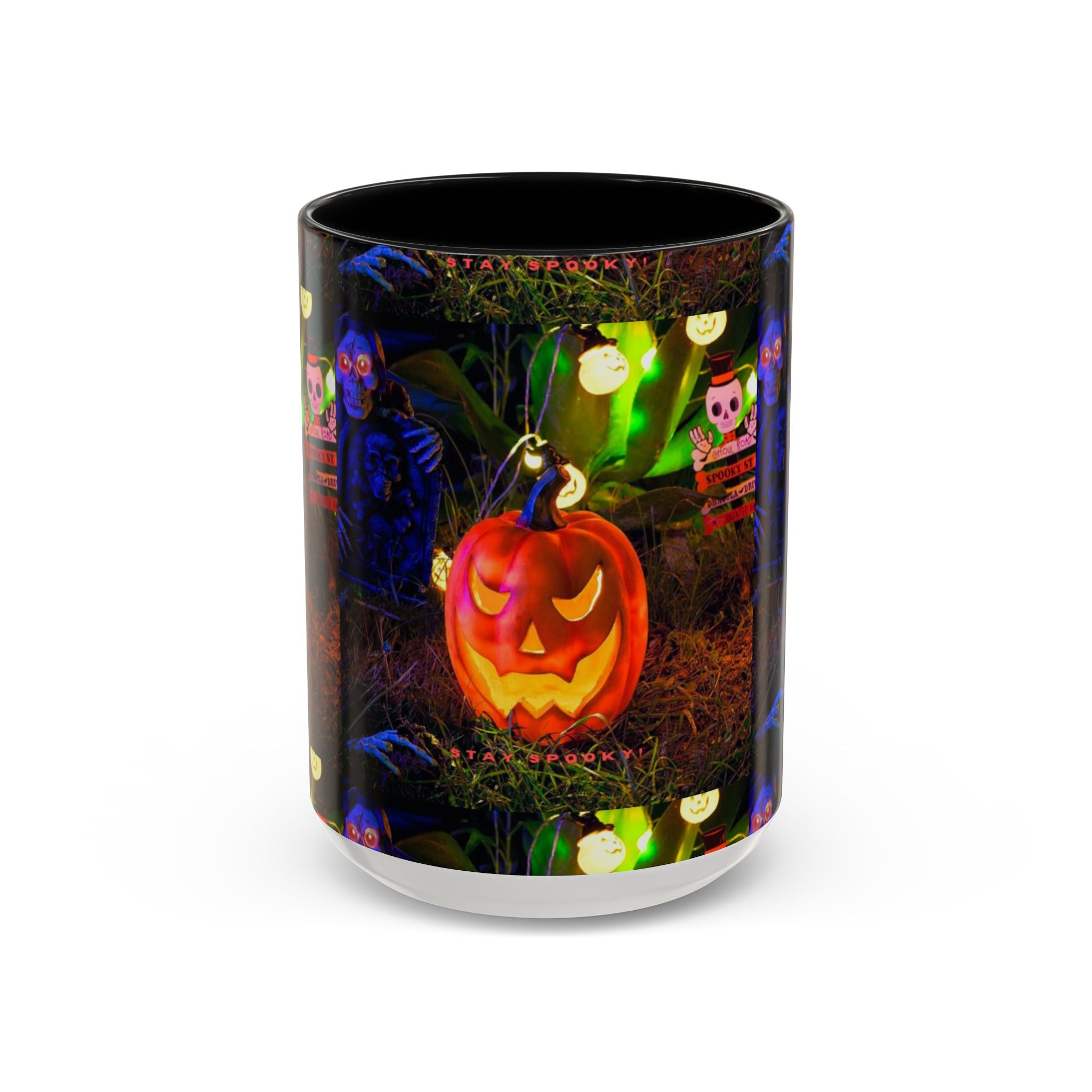 Halloween Accent Mug | Ghostly Decor & Spooky Drinkware
