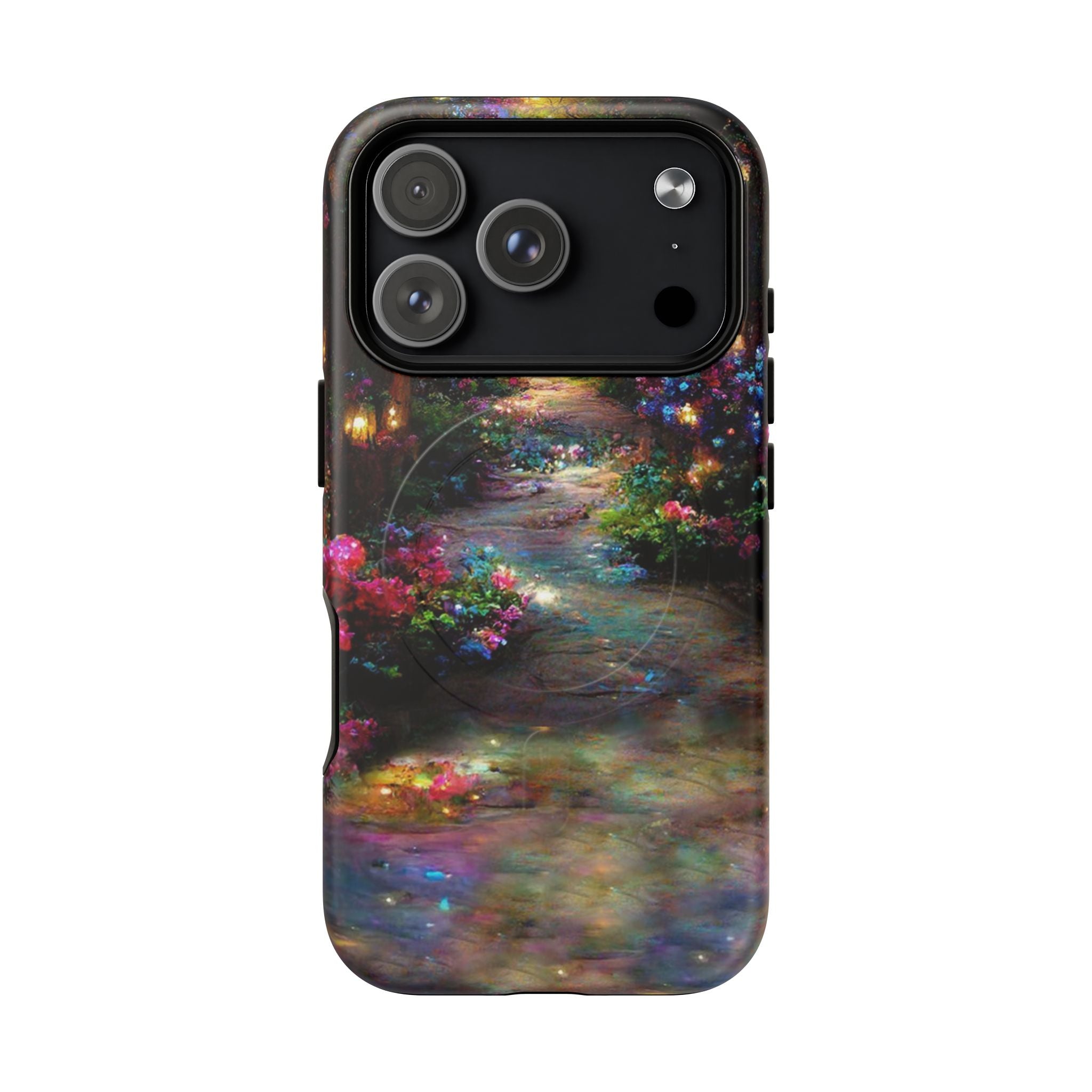iPhone 17 Cases, iPhone 16 Cases, Magical Floral Phone Cases, Tough Cases for Protection, Gift for Nature Lovers, Unique Phone Accessories, Vibrant Floral Designs