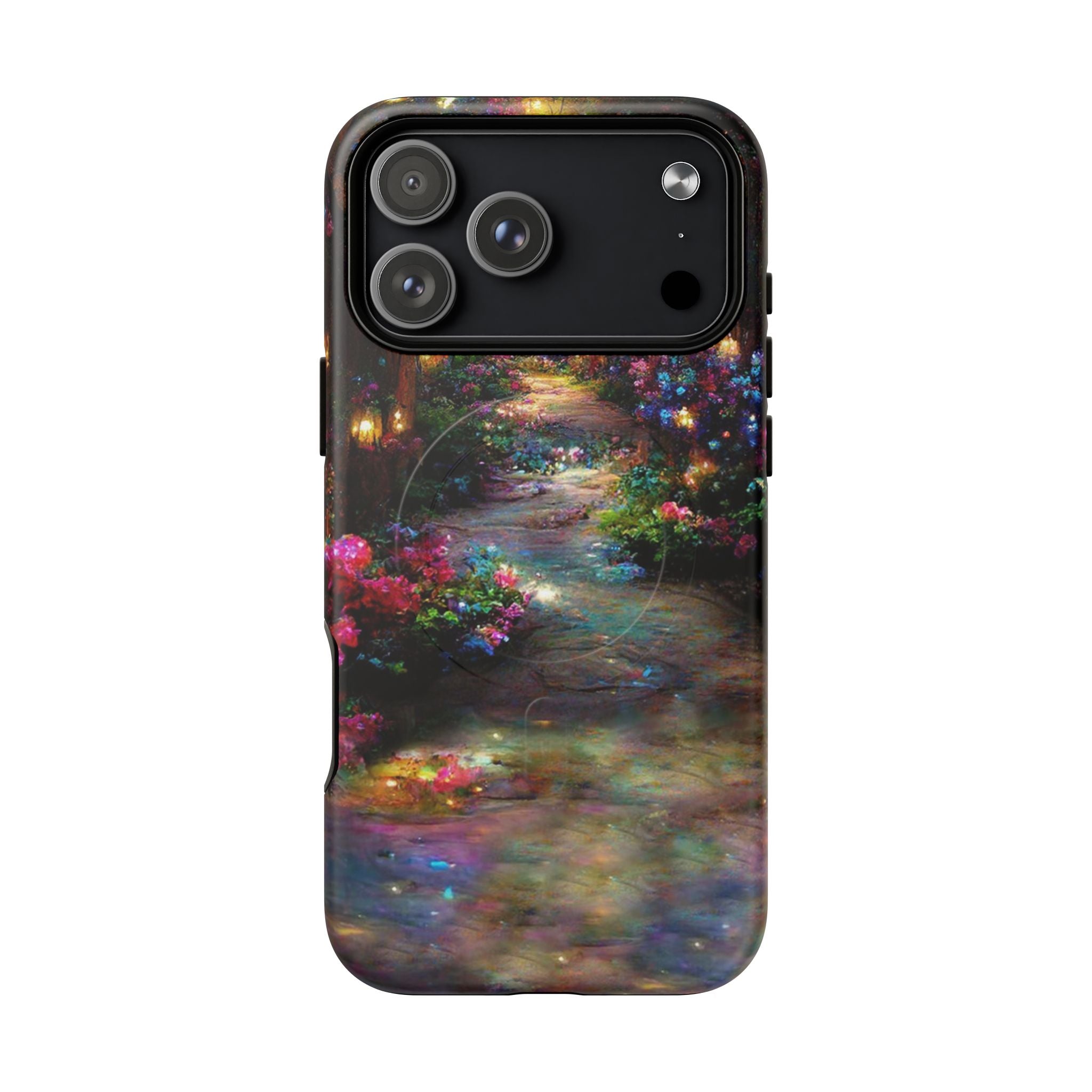 iPhone 17 Cases, iPhone 16 Cases, Magical Floral Phone Cases, Tough Cases for Protection, Gift for Nature Lovers, Unique Phone Accessories, Vibrant Floral Designs