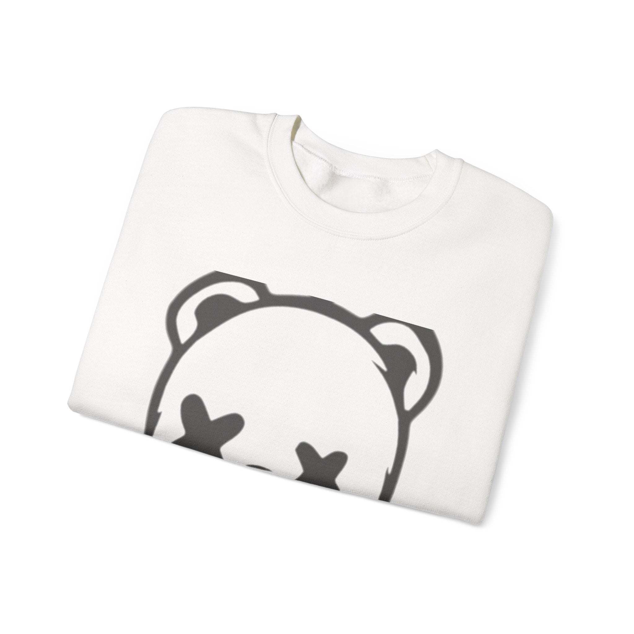 Sweatshirt, Drippy Bear Sweatshirt, Cozy Crewneck, Gift for Him/Her, Streetwear Style, Casual Lounge Wear, Perfect for Winter