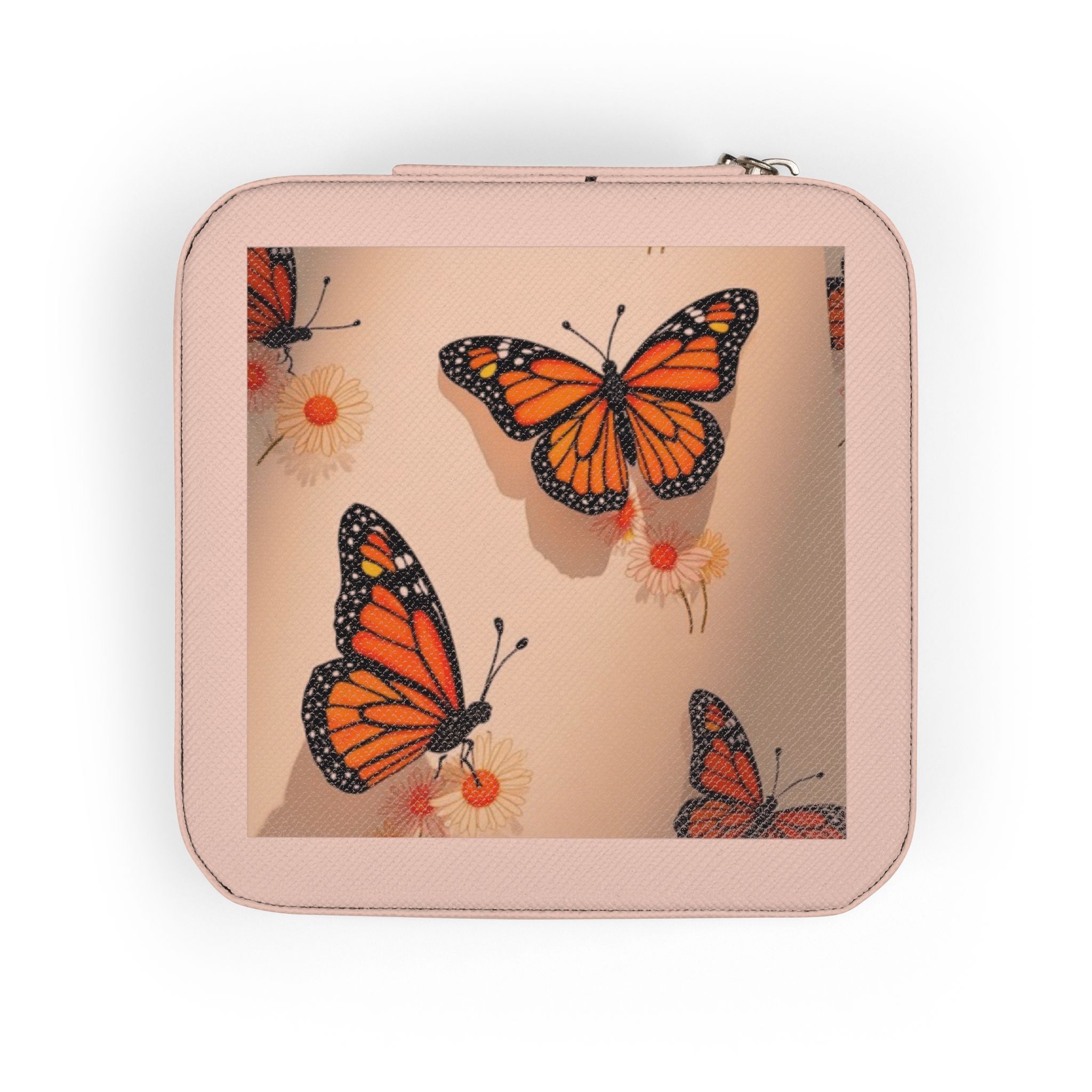 Jewelry Travel Case | Elegant Organizer for Women, Gift for Her, Travel Jewelry Box, Wedding, Birthday, Anniversary, Butterfly Jewelry Travel Case