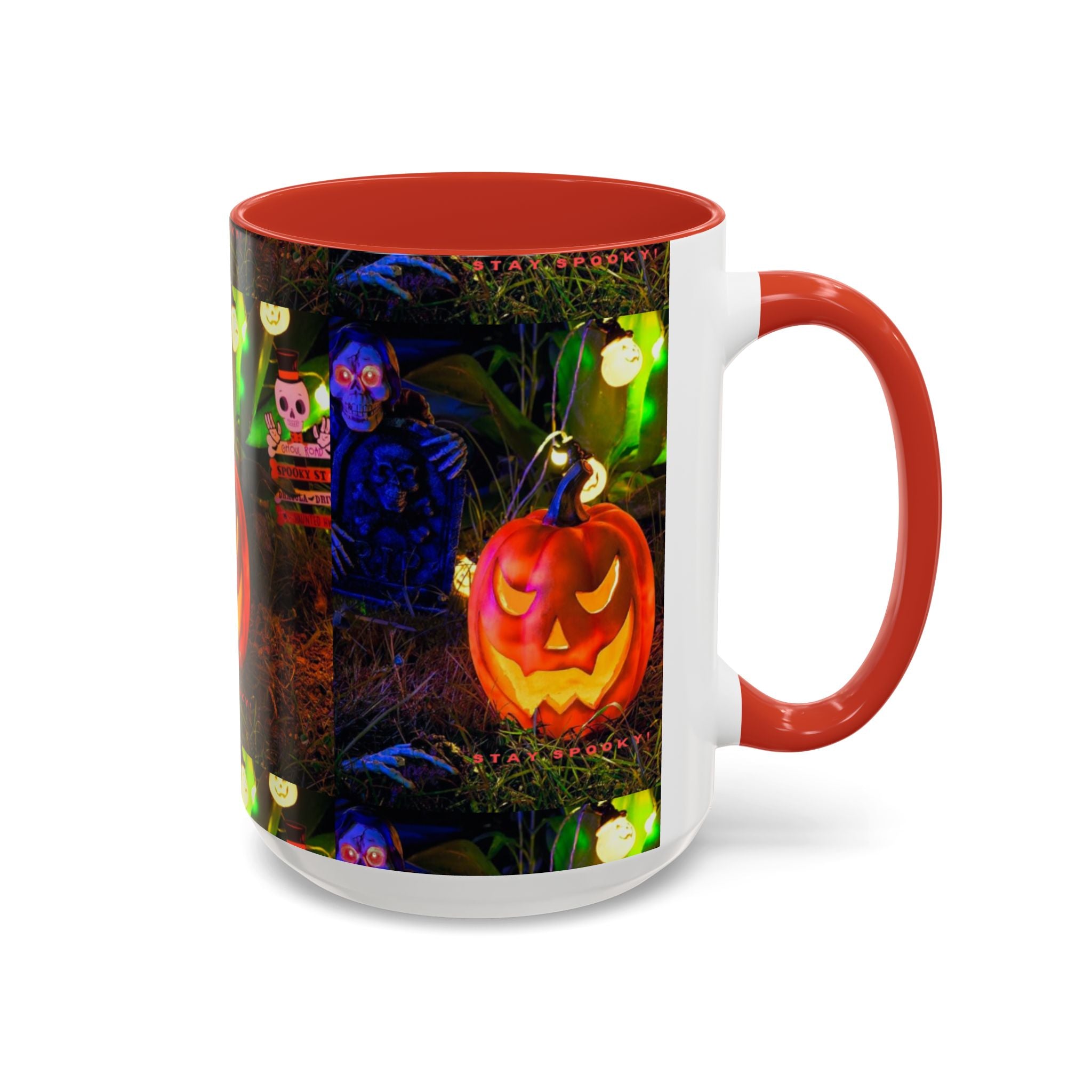 Mug - Spooky Halloween Accent Coffee Mug (11, 15oz)