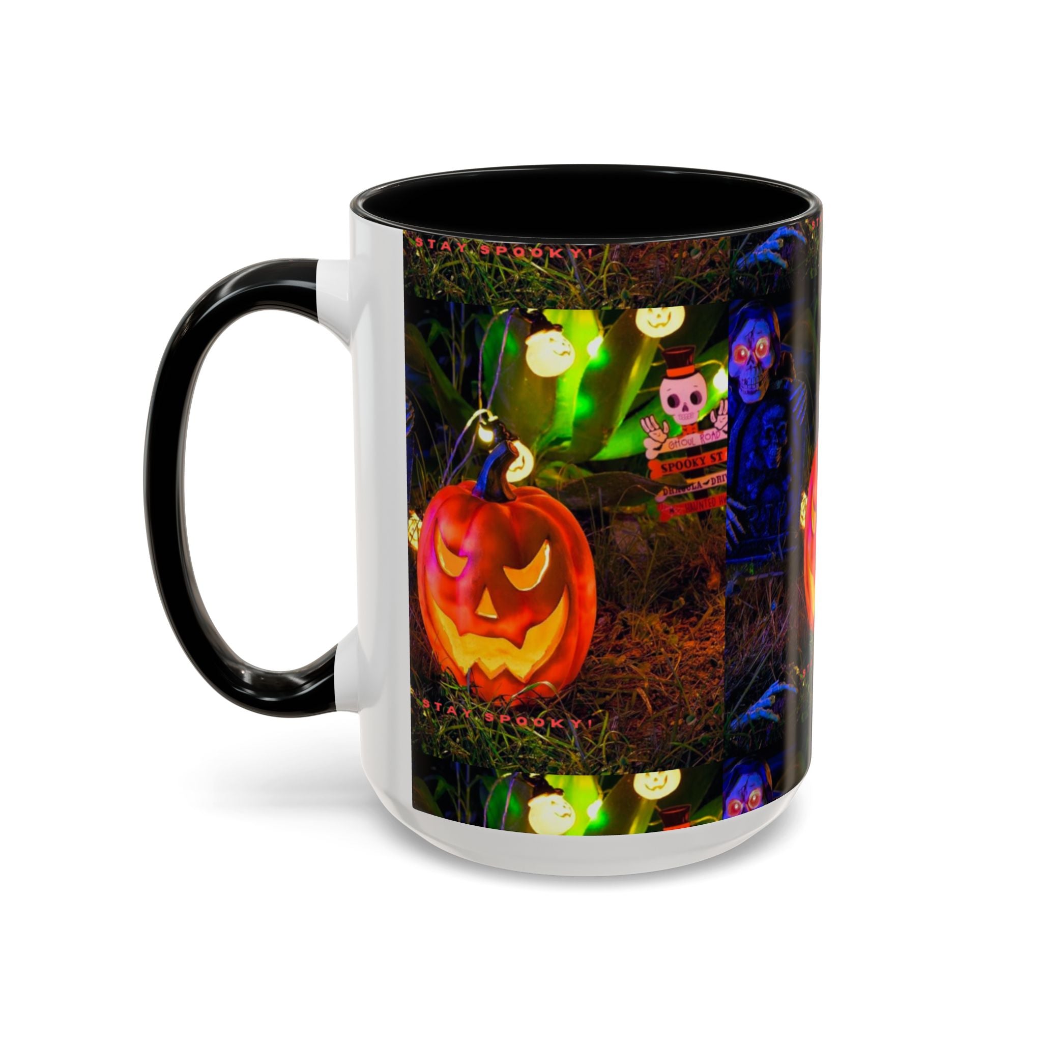 Halloween Accent Mug | Ghostly Decor & Spooky Drinkware