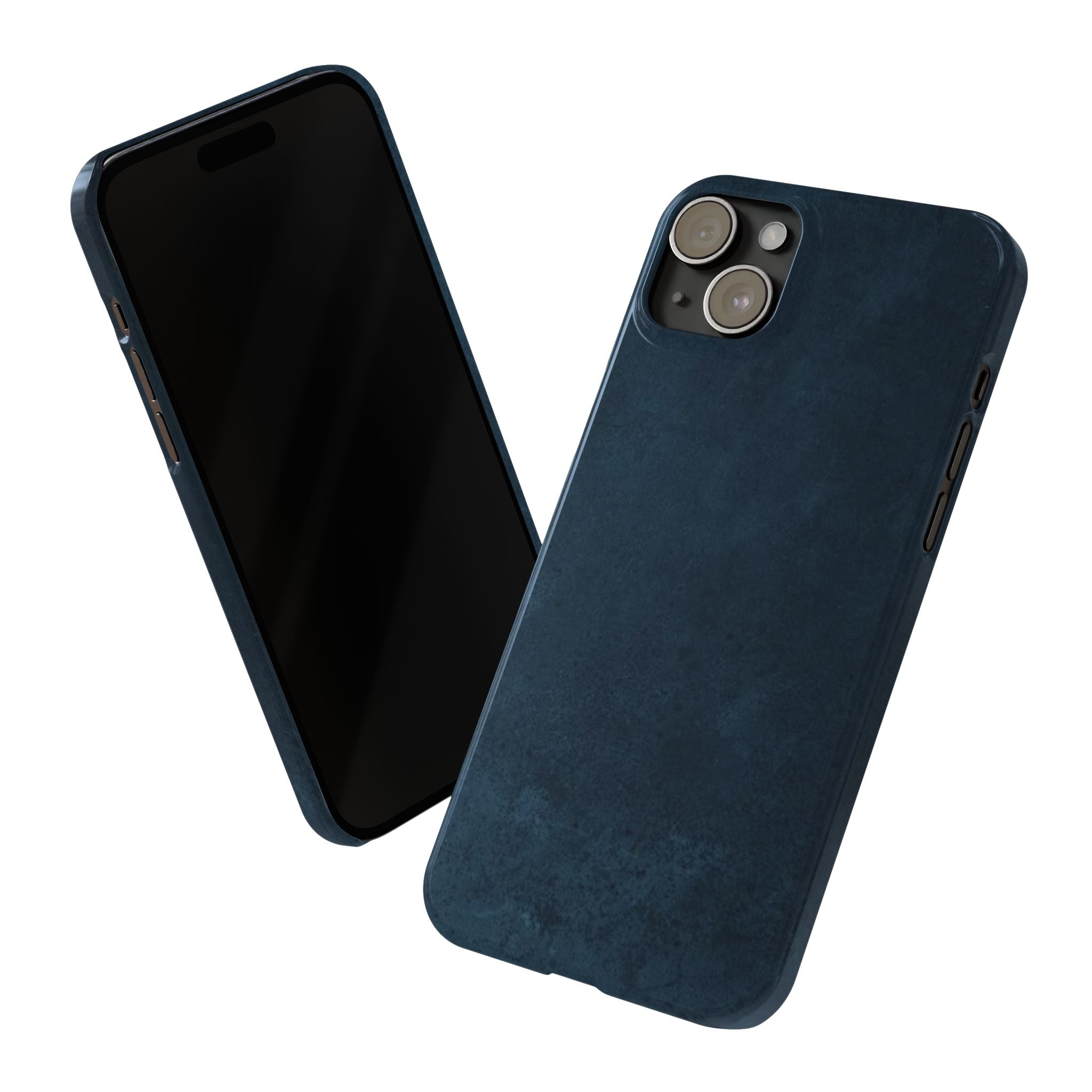 iPhone Cases, Elegant Navy Slim Phone Case | Minimalist Design, Gift for Her, Phone Accessories, Modern Decor, Trendy Tech Gear