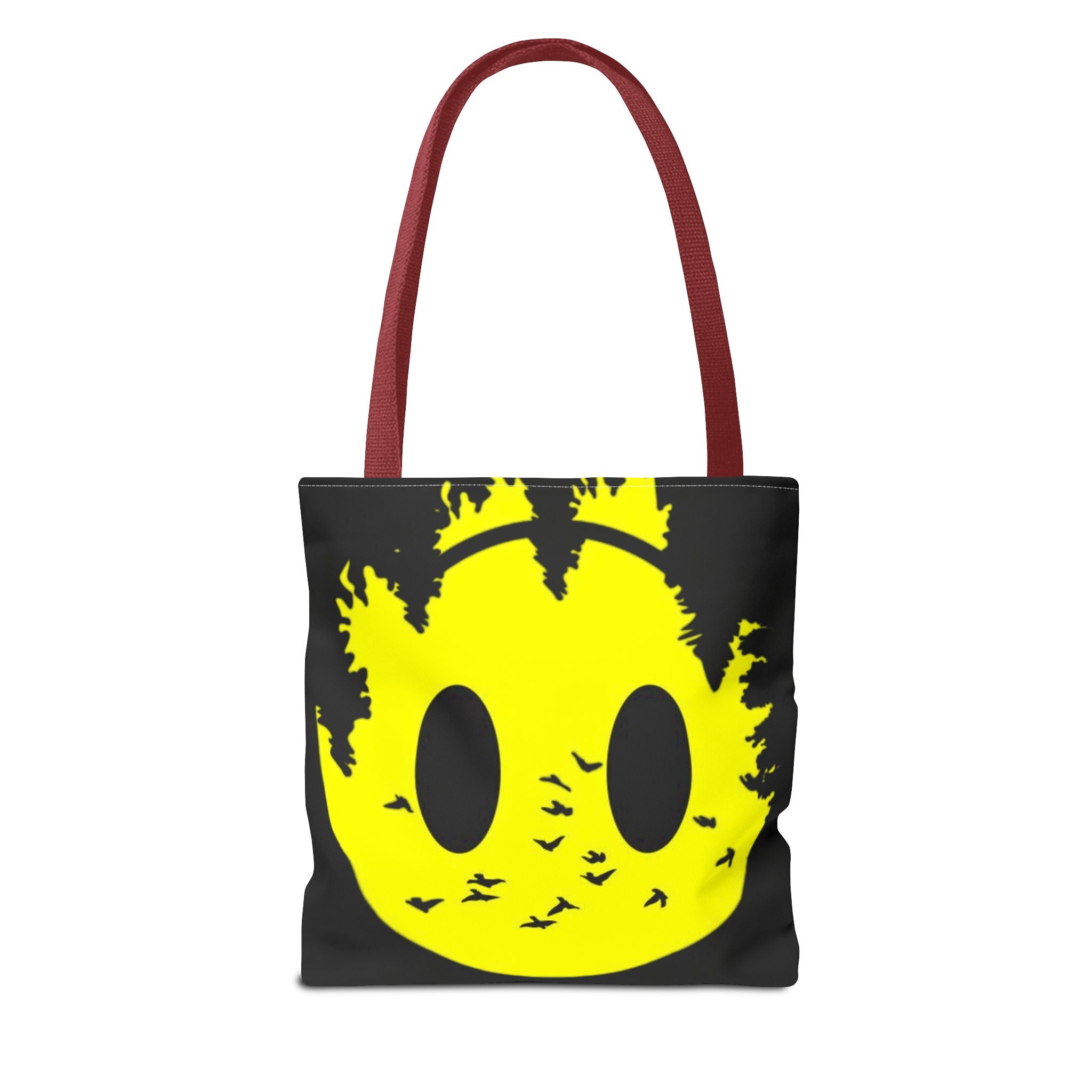 Tote Bag – Eco-Friendly, Reusable Shopping Bag, Smiley Nature Tote Bag – Eco-Friendly, Gift for Nature Lovers, Festival Tote, Casual Everyday Use