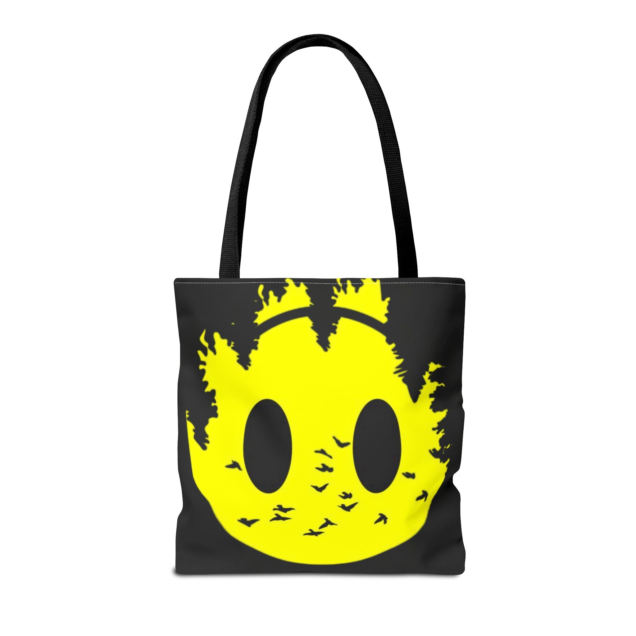 Tote Bag – Eco-Friendly, Reusable Shopping Bag, Smiley Nature Tote Bag – Eco-Friendly, Gift for Nature Lovers, Festival Tote, Casual Everyday Use