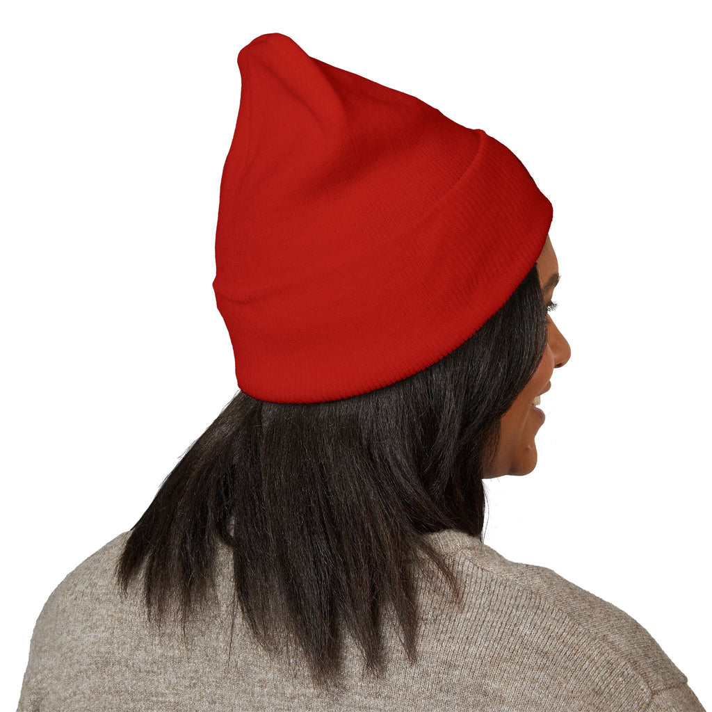Cold Weather Hat, Trendy Embroidered Beanie, Hipster Accessories, Gift for Him/Her, Casual Style Headwear