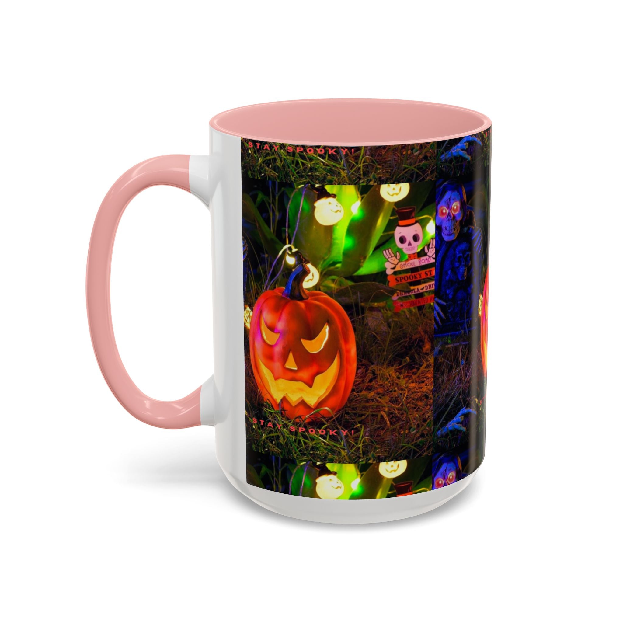 Halloween Accent Mug | Ghostly Decor & Spooky Drinkware