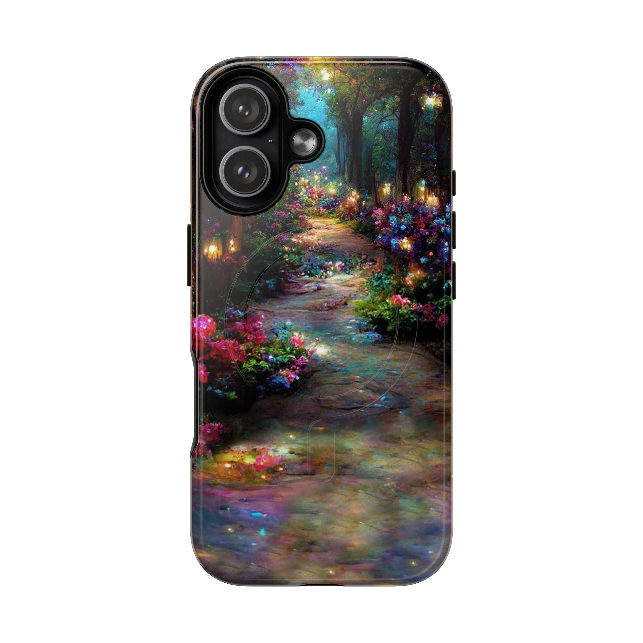 iPhone 17 Cases, iPhone 16 Cases, Magical Floral Phone Cases, Tough Cases for Protection, Gift for Nature Lovers, Unique Phone Accessories, Vibrant Floral Designs