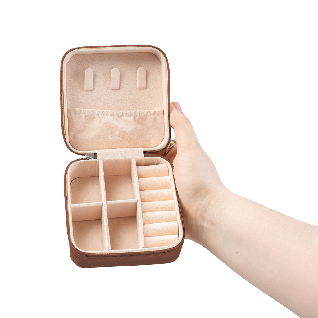 Jewelry Travel Case | Elegant Organizer for Women, Gift for Her, Travel Jewelry Box, Wedding, Birthday, Anniversary, Butterfly Jewelry Travel Case