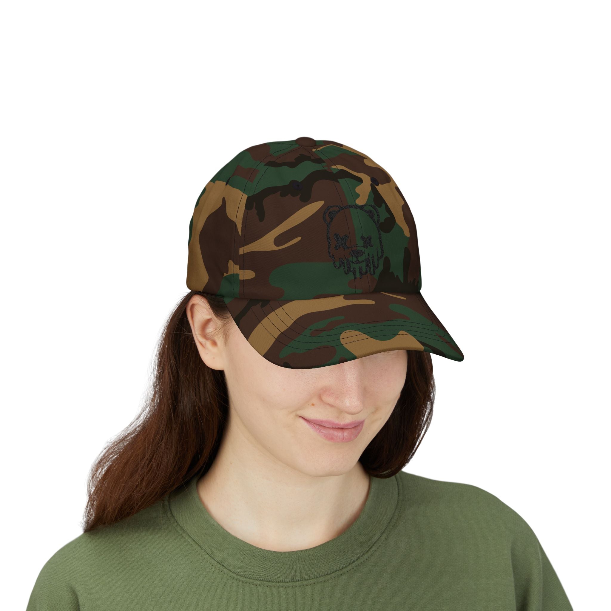 Dad Cap |Dripping Panda Classic Dad Cap, Casual Style Hat, Unisex Cap, Gift for Dads, Trendy Headwear, Summer Fashion Accessory