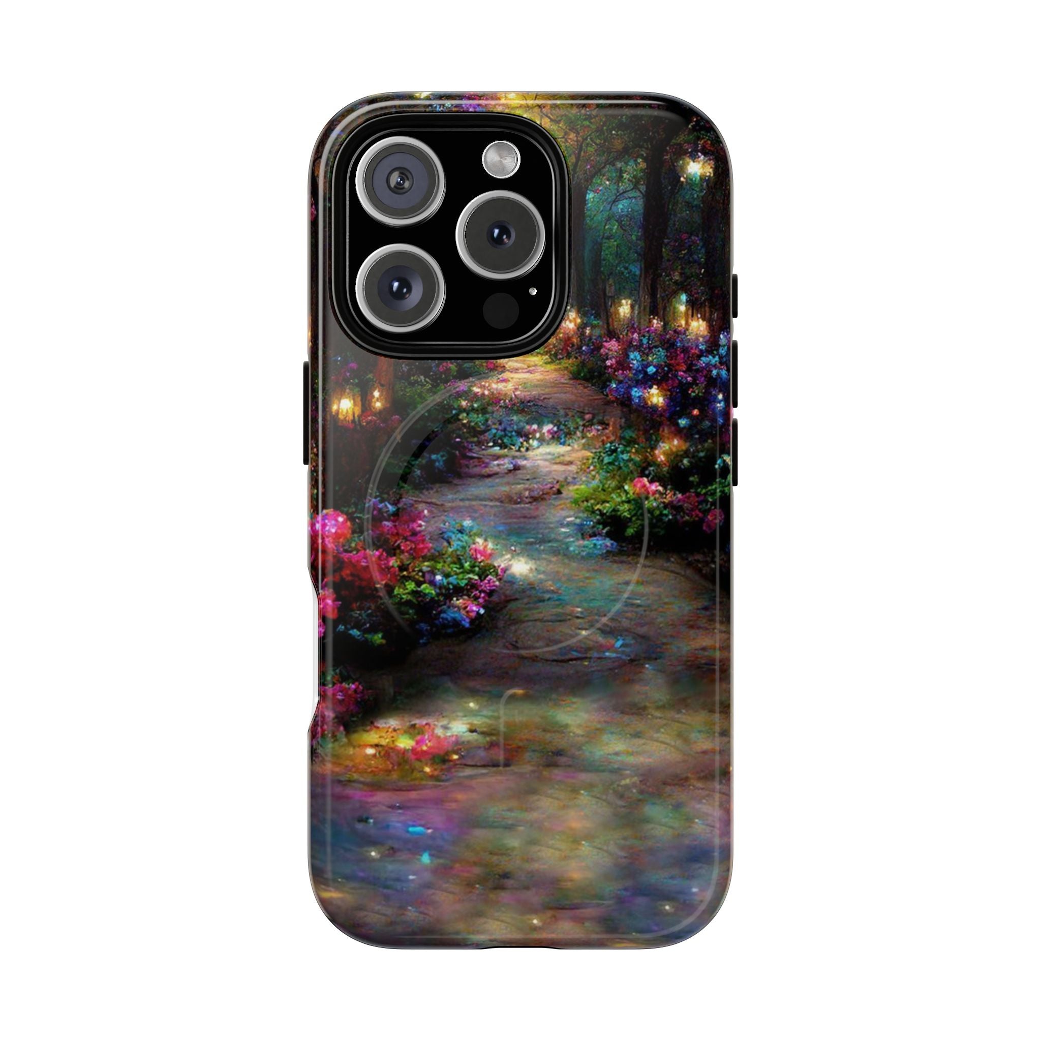 iPhone 17 Cases, iPhone 16 Cases, Magical Floral Phone Cases, Tough Cases for Protection, Gift for Nature Lovers, Unique Phone Accessories, Vibrant Floral Designs
