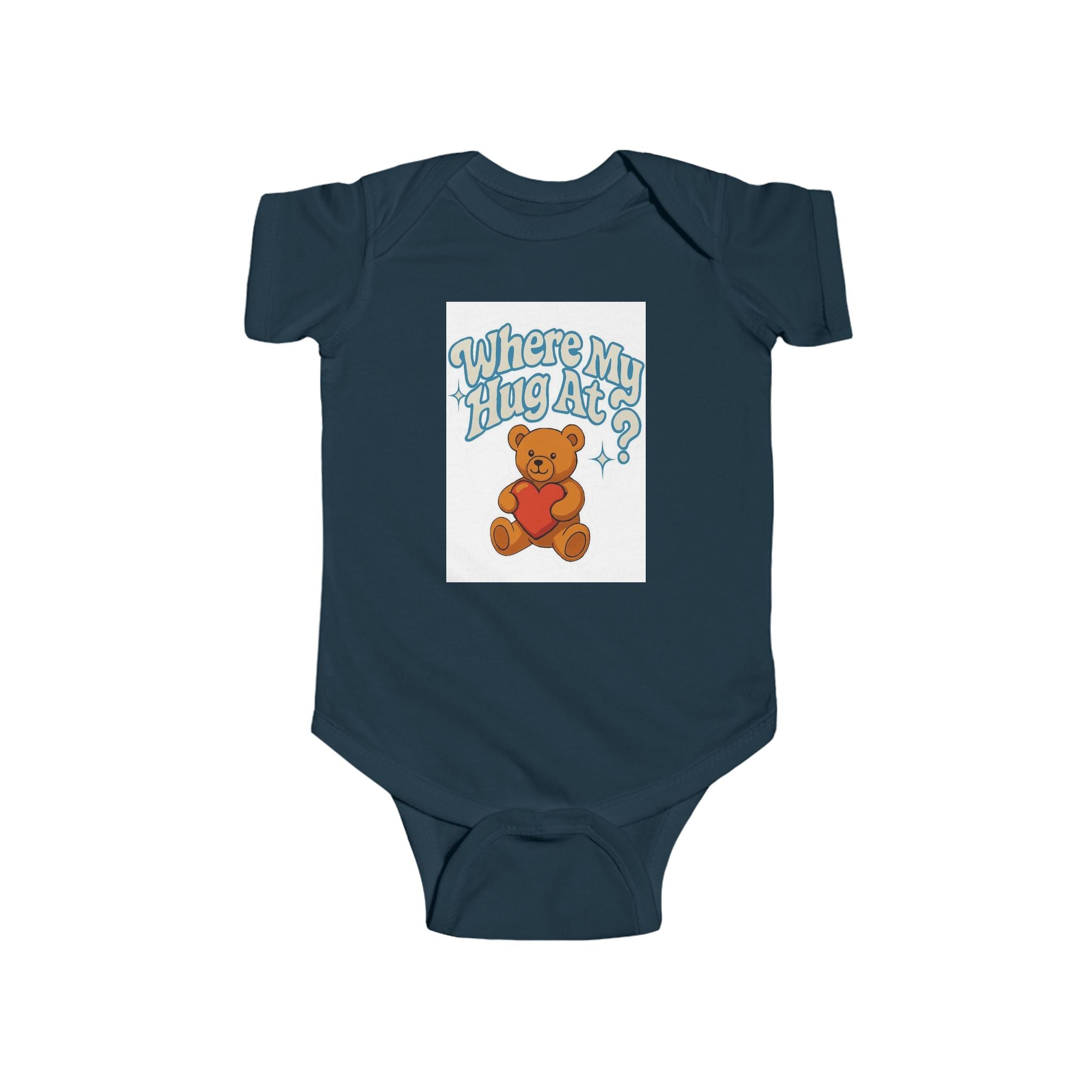 Baby Bodysuit - 'Where's My Hug At' - Infant