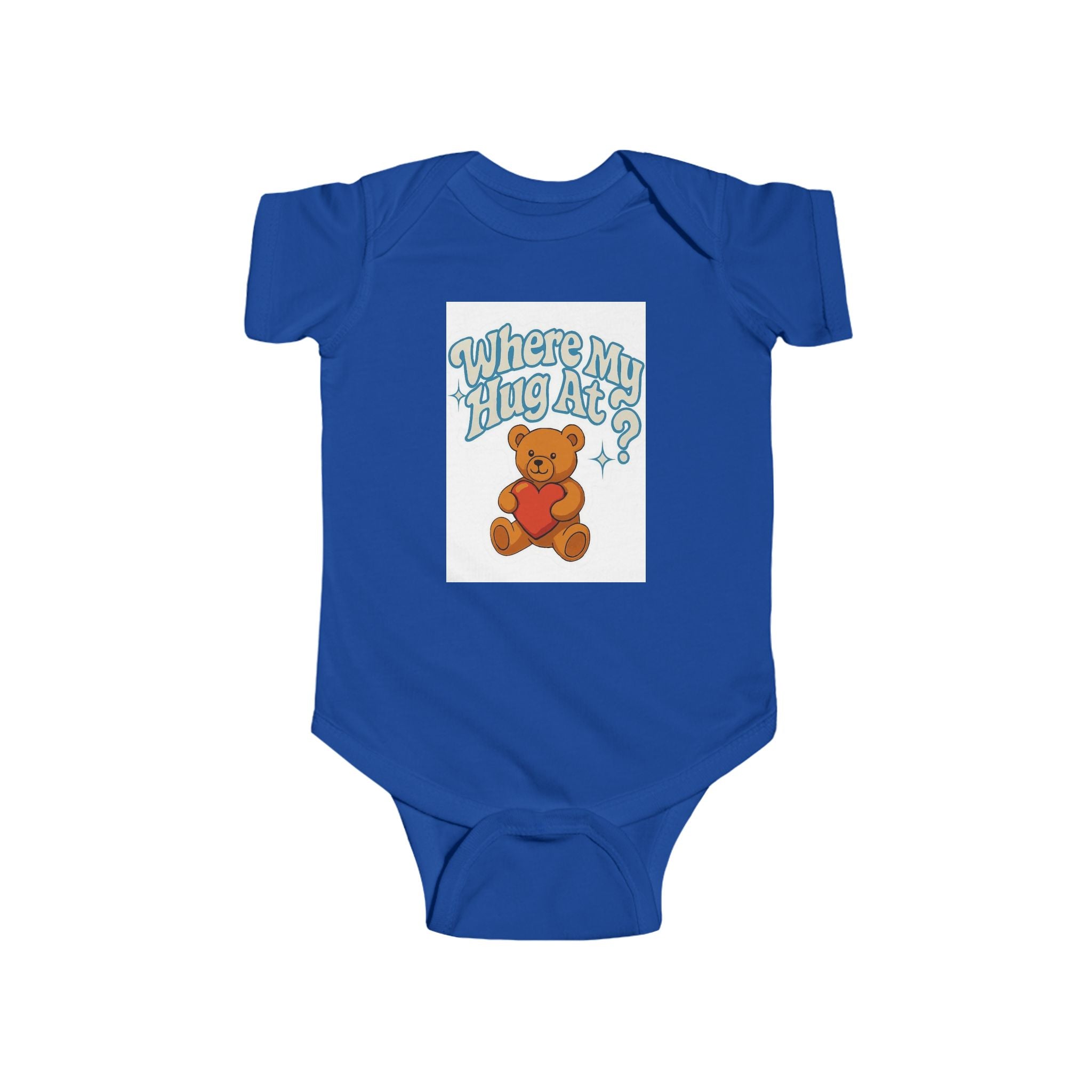Baby Bodysuit - 'Where's My Hug At' - Infant