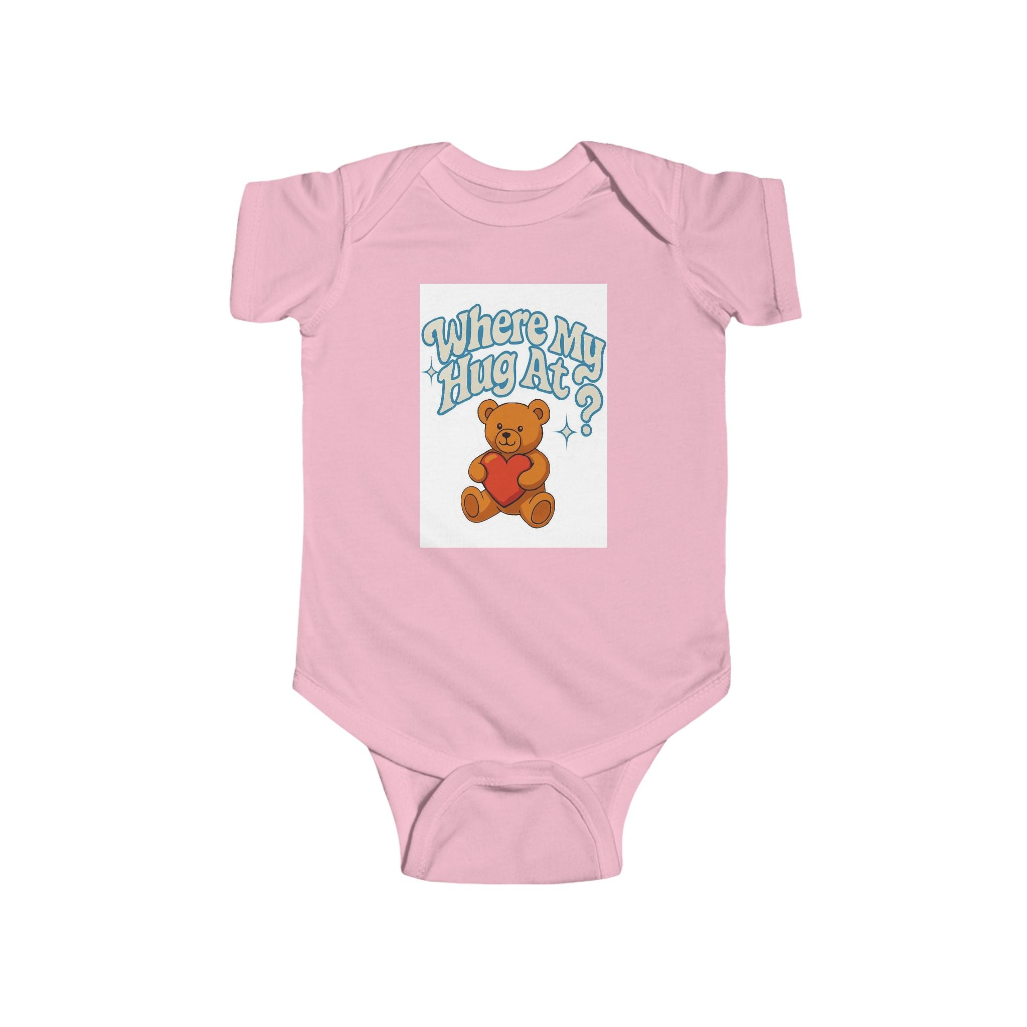 Baby Bodysuit - 'Where's My Hug At' - Infant