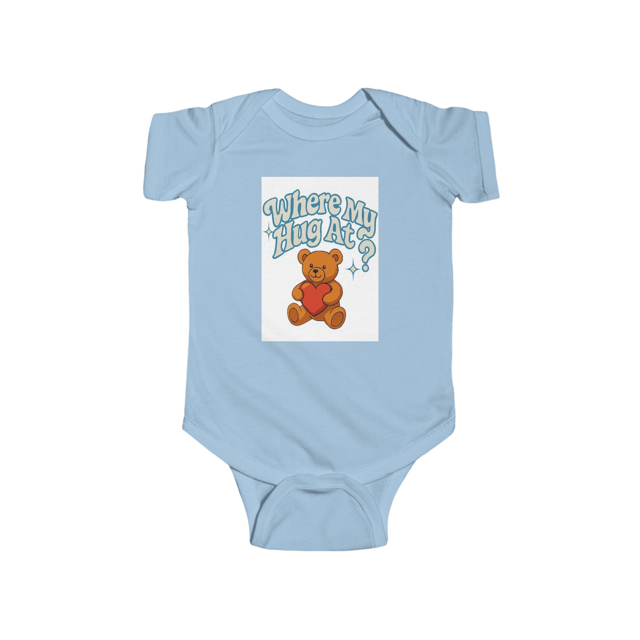 Baby Bodysuit - 'Where's My Hug At' - Infant