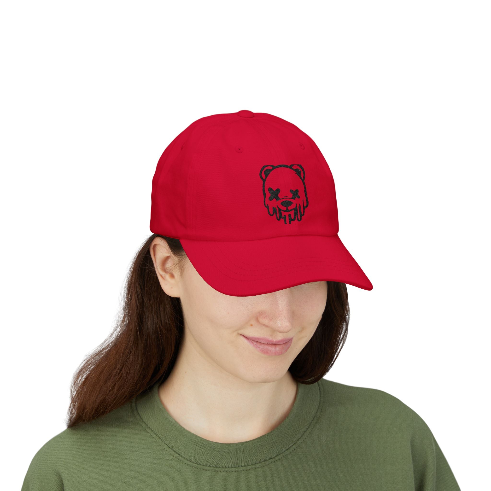 Dad Cap |Dripping Panda Classic Dad Cap, Casual Style Hat, Unisex Cap, Gift for Dads, Trendy Headwear, Summer Fashion Accessory