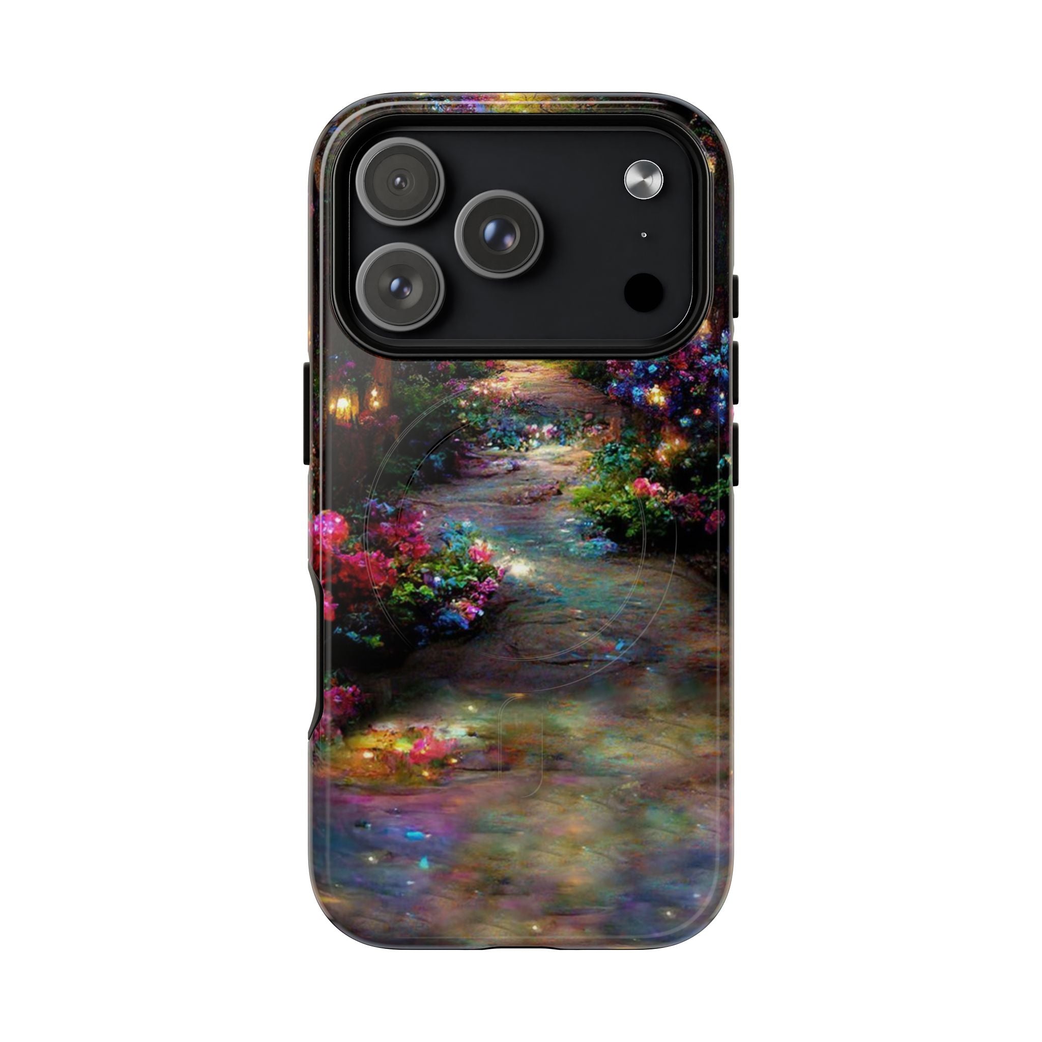 iPhone 17 Cases, iPhone 16 Cases, Magical Floral Phone Cases, Tough Cases for Protection, Gift for Nature Lovers, Unique Phone Accessories, Vibrant Floral Designs