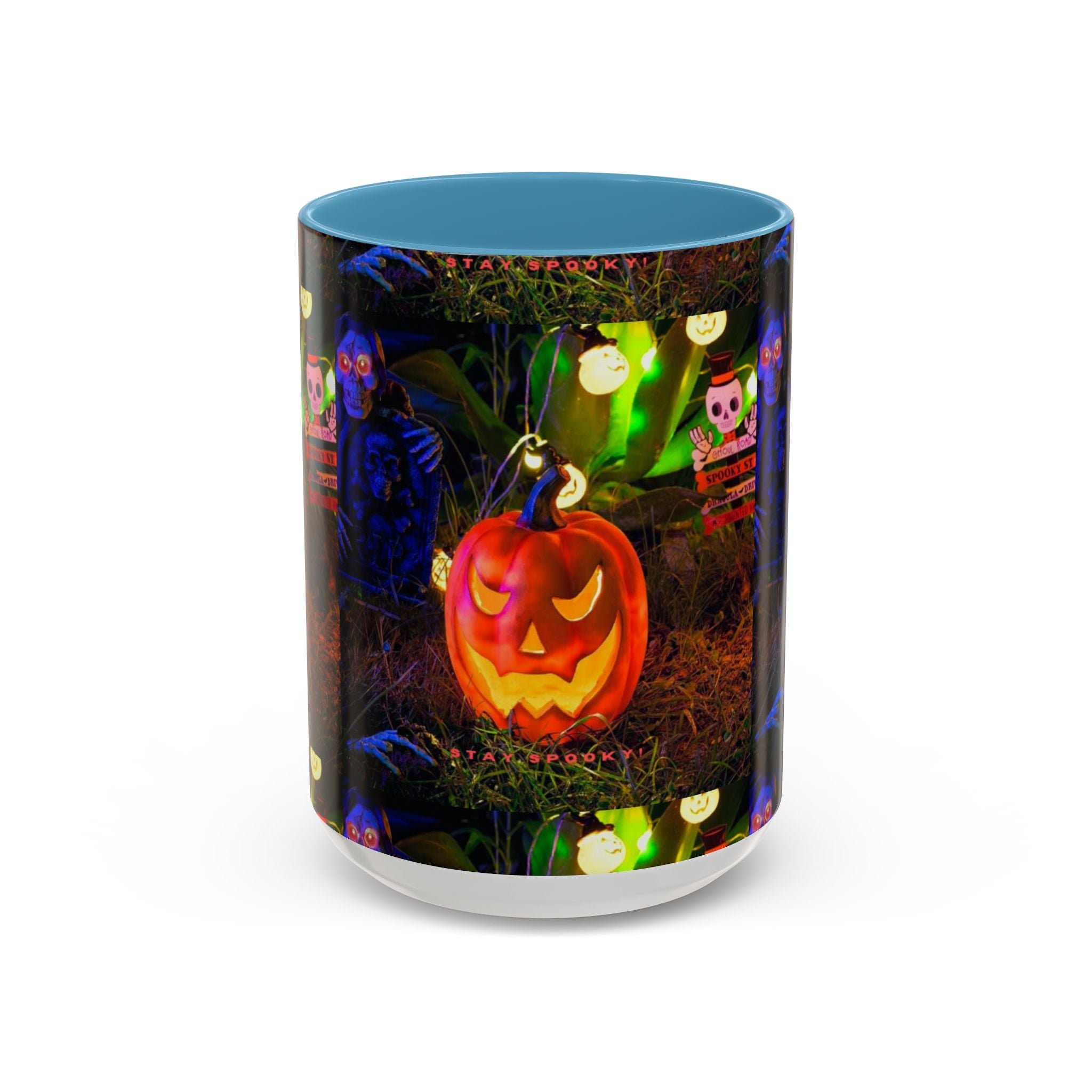 Halloween Accent Mug | Ghostly Decor & Spooky Drinkware