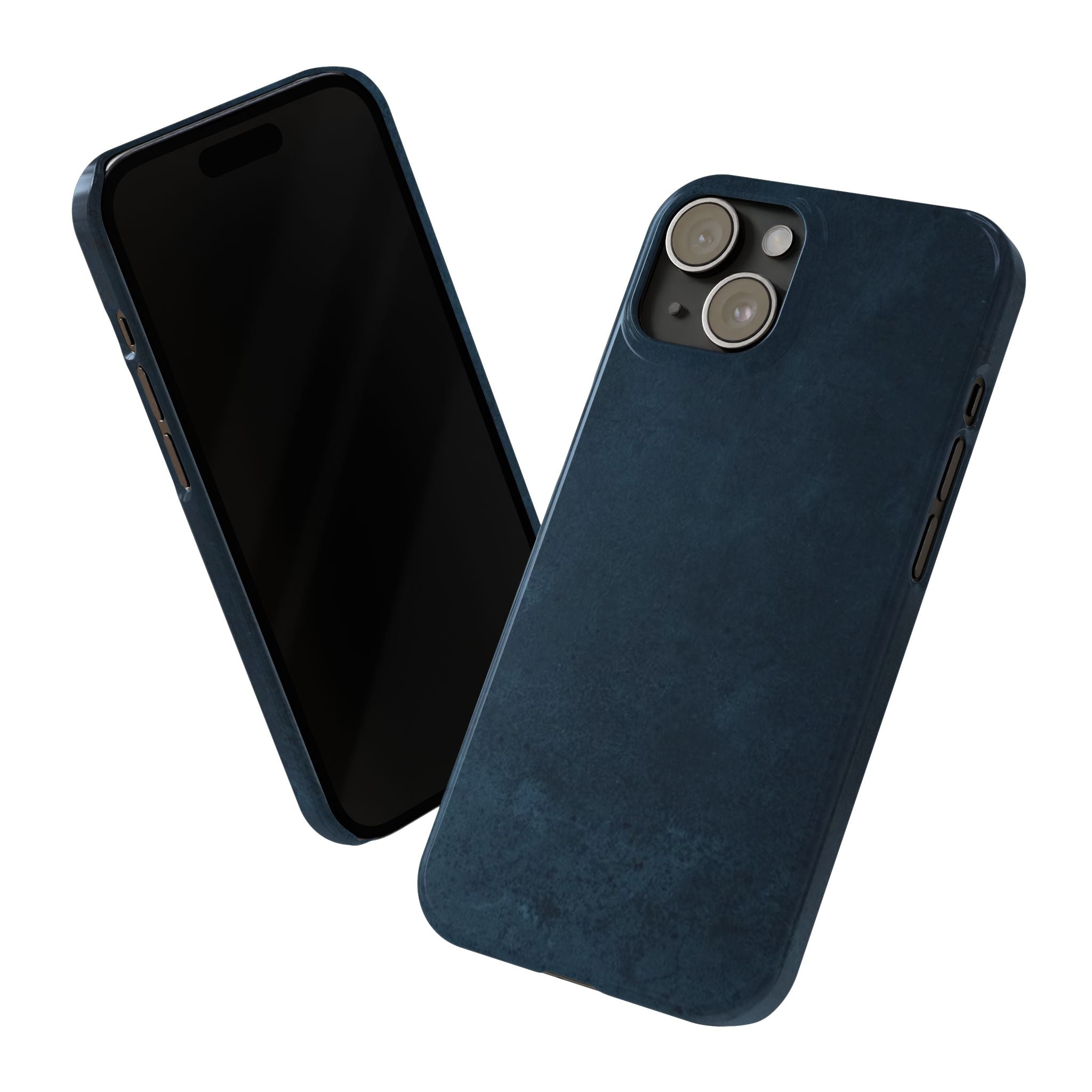 iPhone Cases, Elegant Navy Slim Phone Case | Minimalist Design, Gift for Her, Phone Accessories, Modern Decor, Trendy Tech Gear