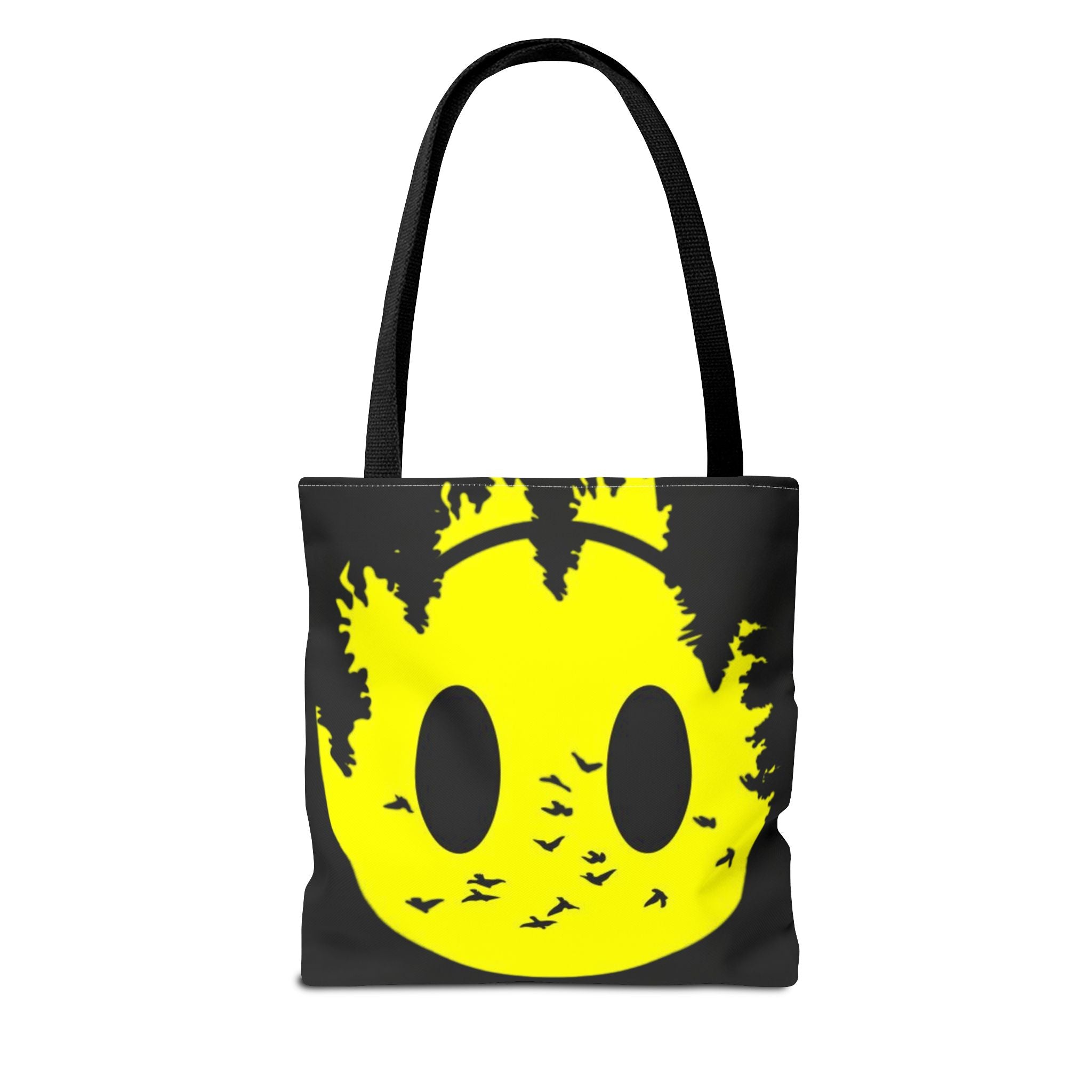 Tote Bag – Eco-Friendly, Reusable Shopping Bag, Smiley Nature Tote Bag – Eco-Friendly, Gift for Nature Lovers, Festival Tote, Casual Everyday Use