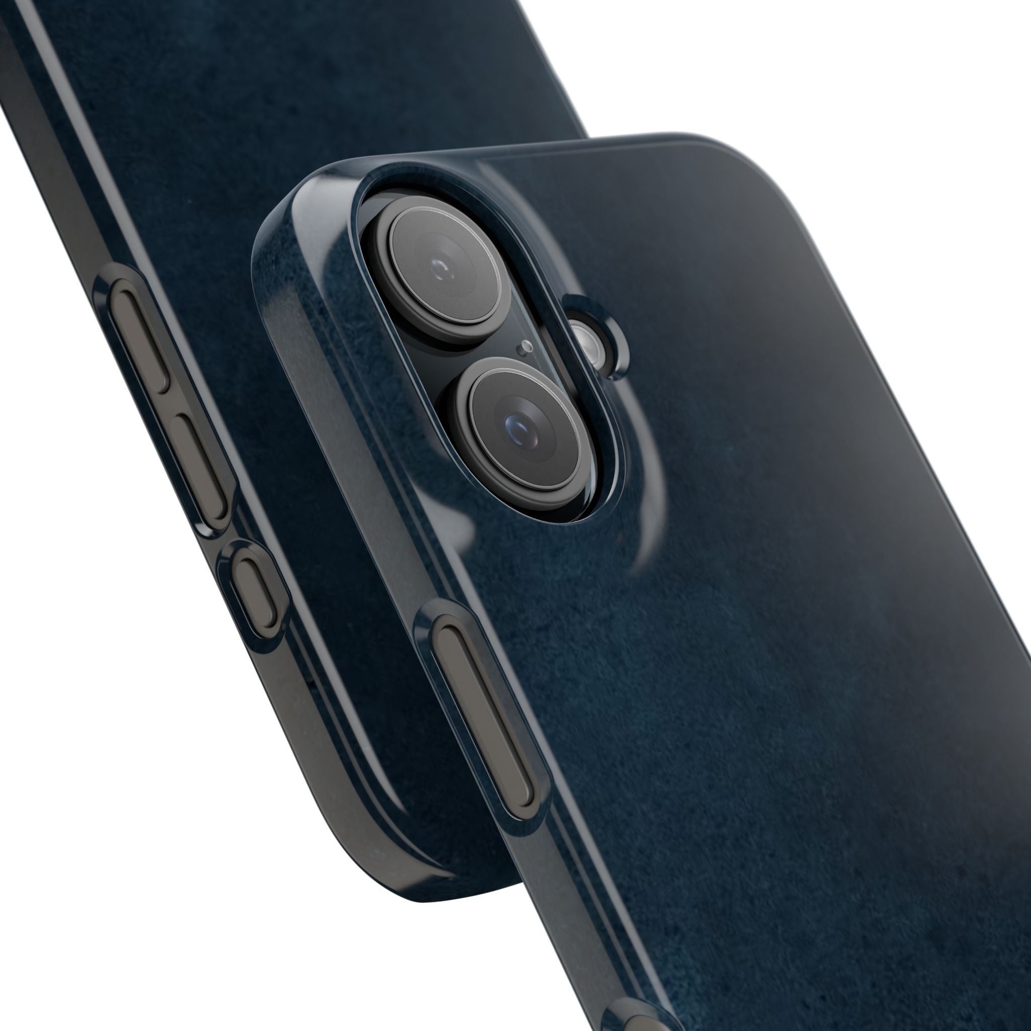 iPhone Cases, Elegant Navy Slim Phone Case | Minimalist Design, Gift for Her, Phone Accessories, Modern Decor, Trendy Tech Gear