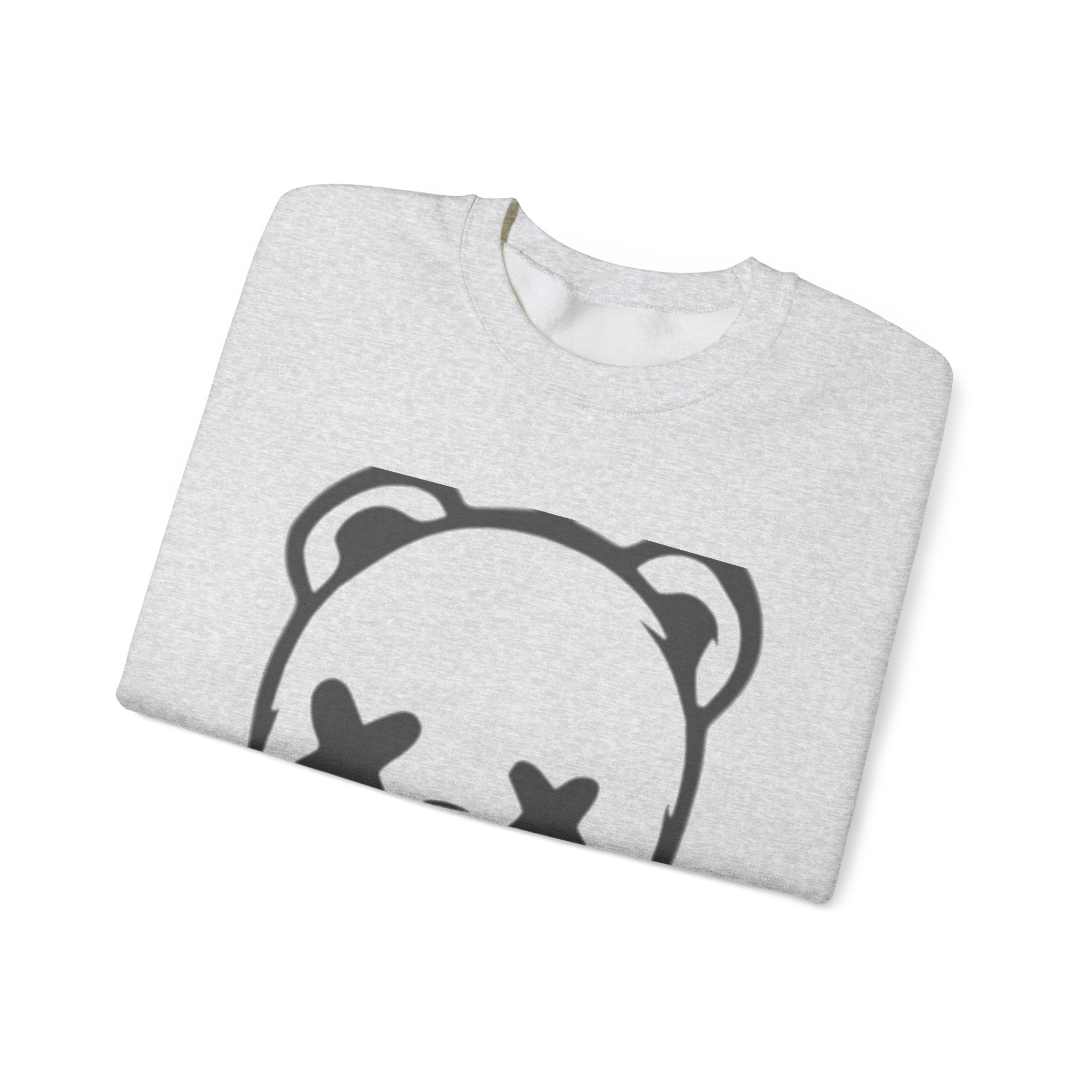 Sweatshirt, Drippy Bear Sweatshirt, Cozy Crewneck, Gift for Him/Her, Streetwear Style, Casual Lounge Wear, Perfect for Winter